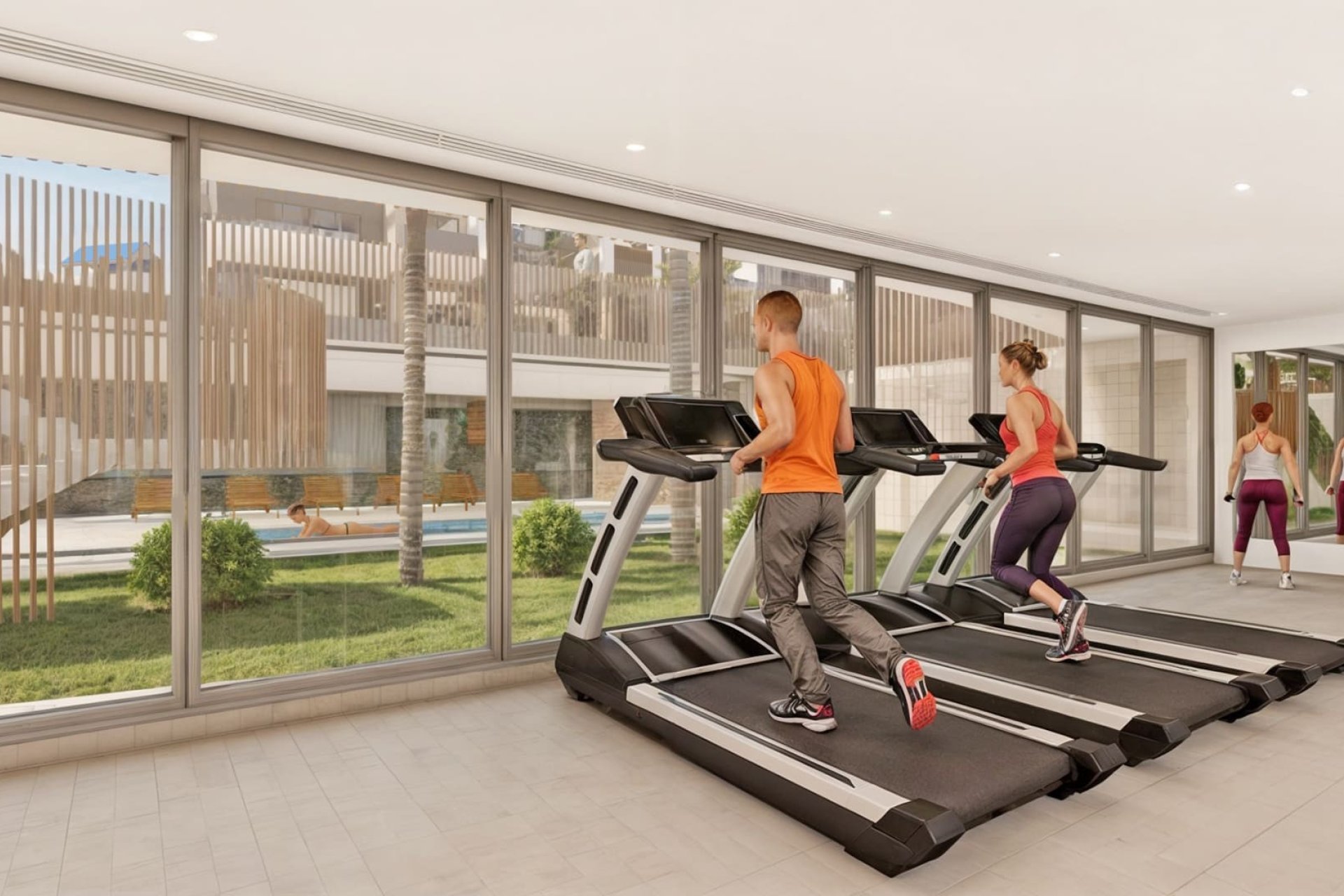 Gym - Apartamentos Turísticos en Primera Línea de Mar, Pilar de la Horadada, Alicante (Costa Blanca Sur)