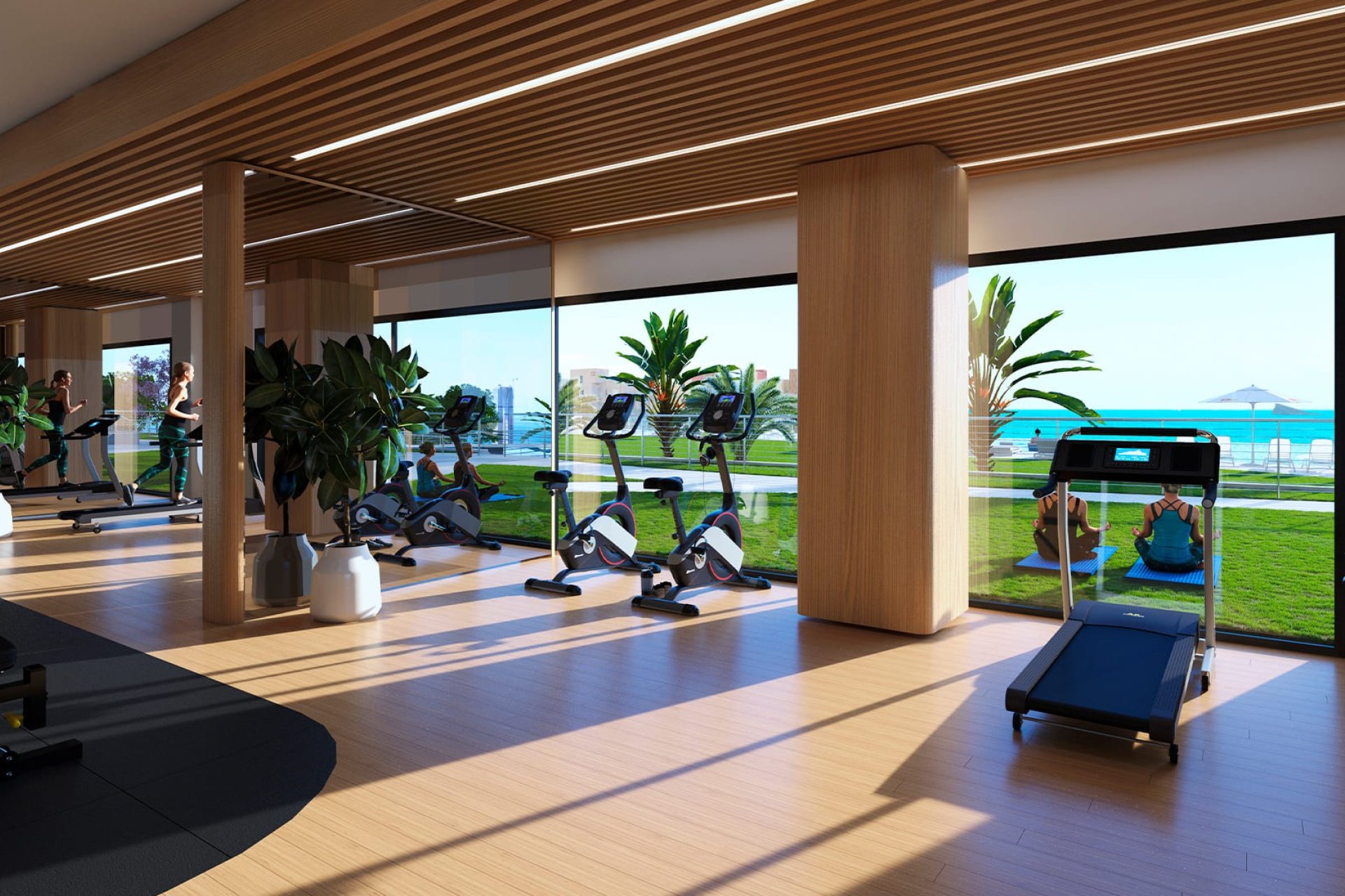 Gym - Exclusivos bloques de Apartamentos en Playa de Poniente, Benidorm (Costa Blanca Norte)