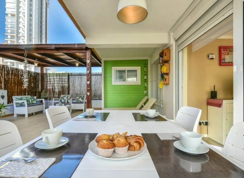 Herverkoop - Appartement / flat -
Calpe - Zona Levante - Playa Fossa