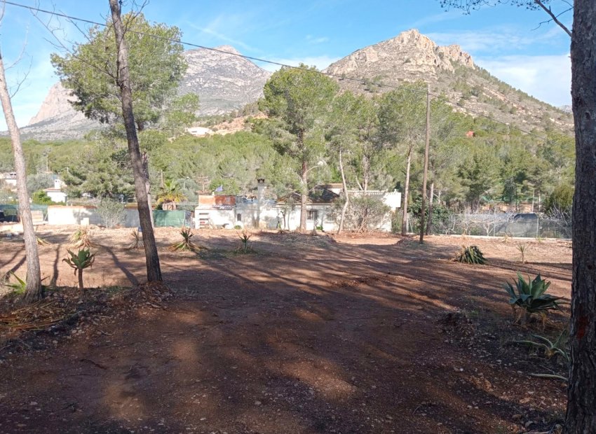 Herverkoop - Perceel / Grond -
Finestrat - Finestrat pueblo