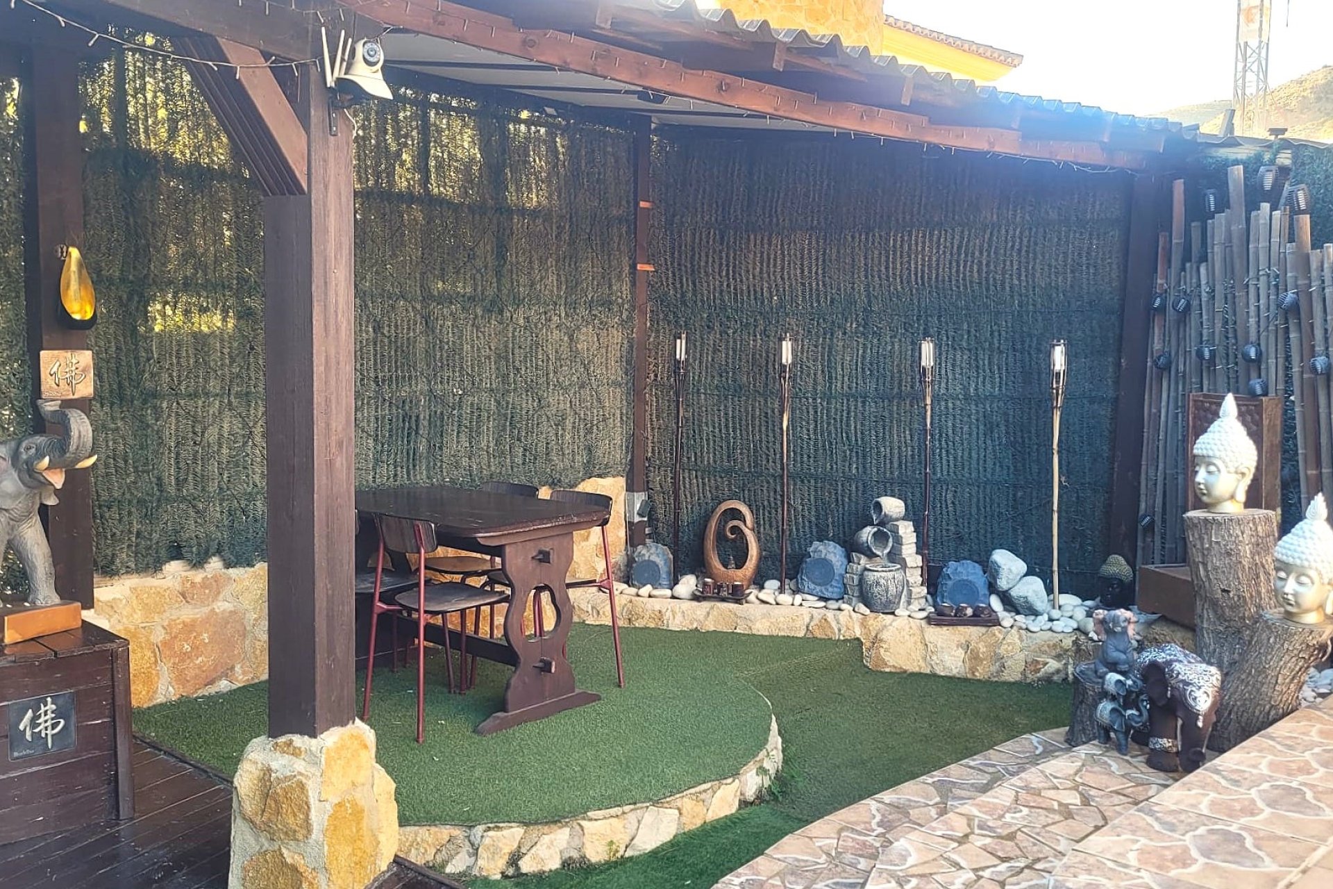 Jardin - Chalet independiente en Finestrat (Costa Blanca)