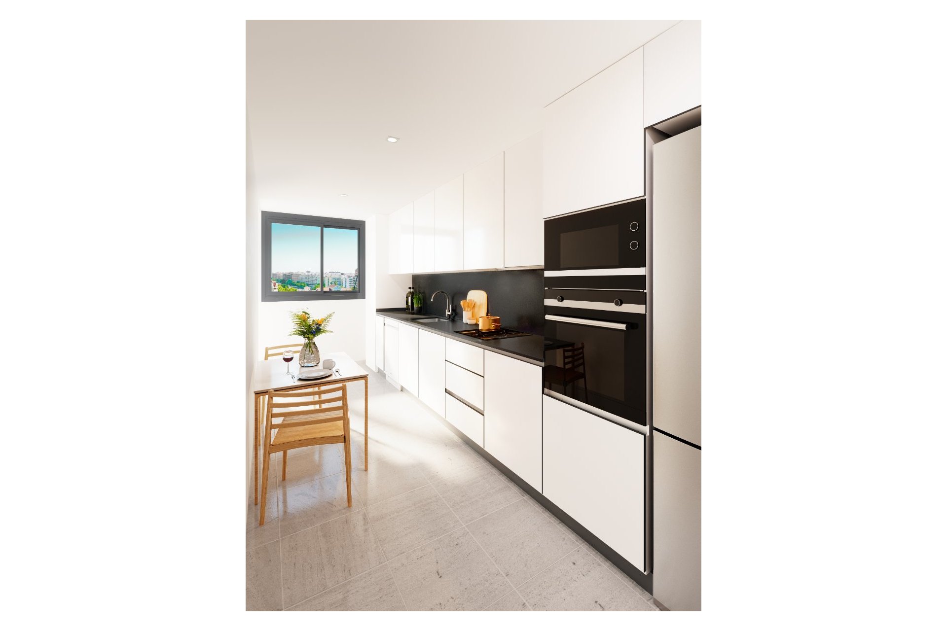 Kitchen - Apartments in Gandía (La Safor - Valencia)