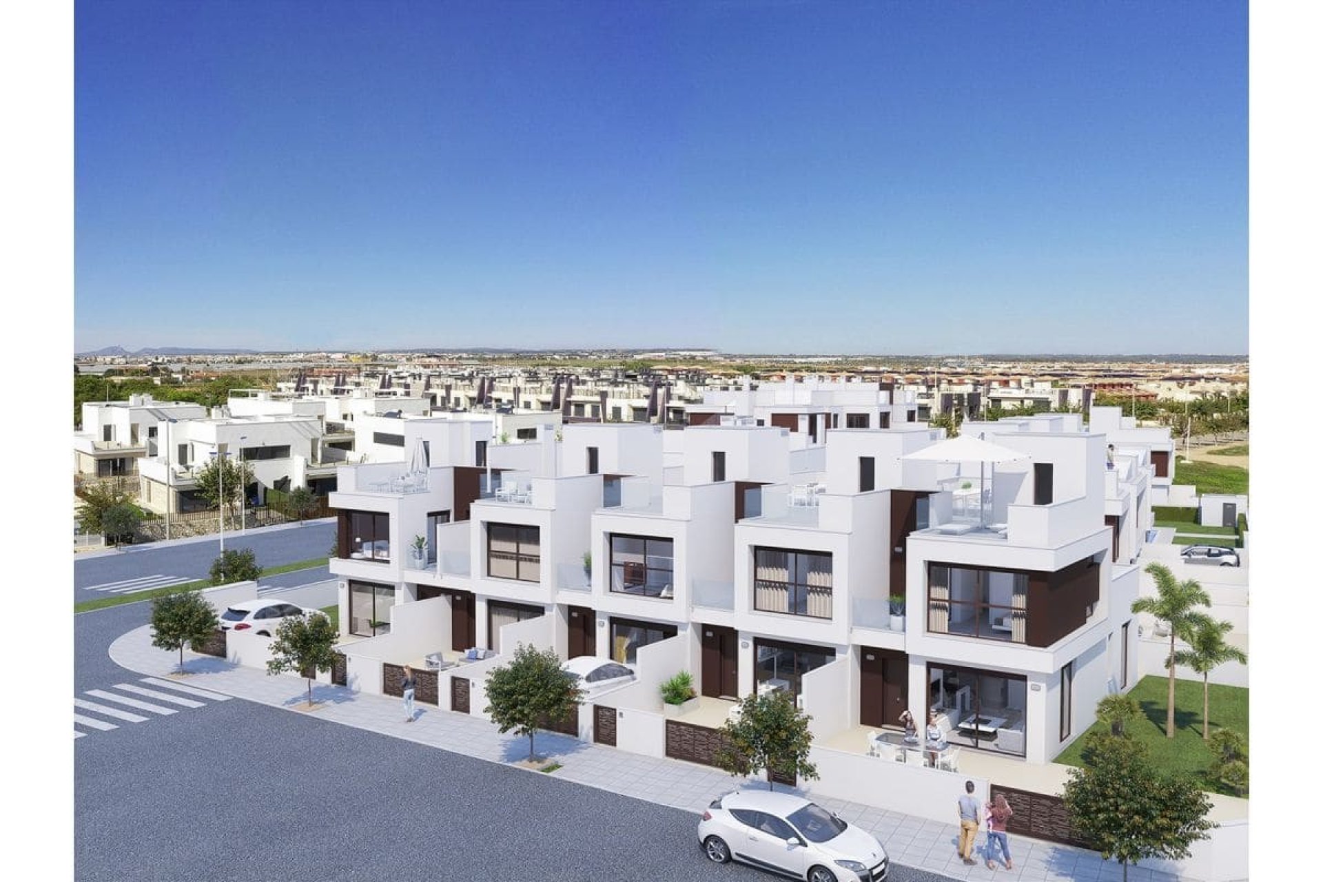 Kompleks - Bungalowy przy Playa de Las Higuericas, Pilar de la Horadada, Alicante (Costa Blanca Południe)