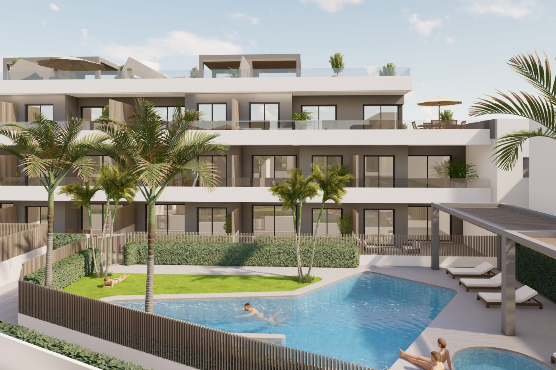 Kompleks - Kompleks apartamentów w Pilar de la Horadada (Alicante – Costa Blanca Południe)