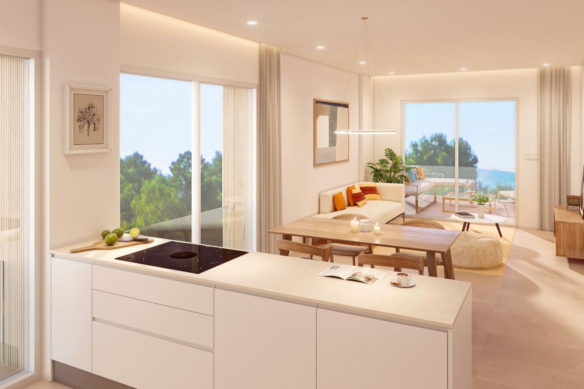 Kuchnia - Nowoczesne apartamenty z basenem, kilka minut od plaży – Pilar de la Horadada, Costa Blanca