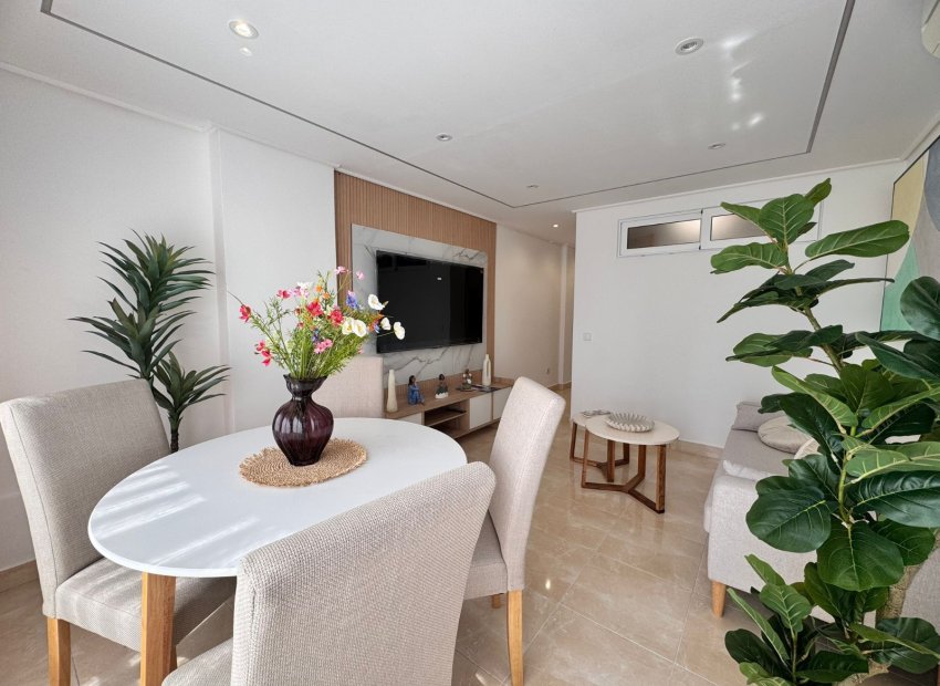 Living/dining room - Charming renovated apartment in Benidorm, just 550 meters from the beach (Benidorm – Costa Blanca)