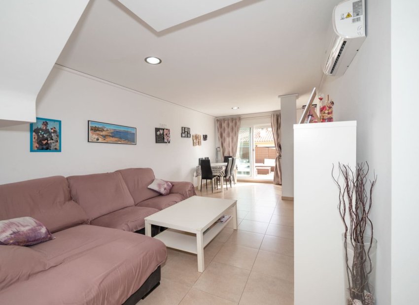 Living room - Duplex Penthouse in La Xara (Denia - Costa Blanca)