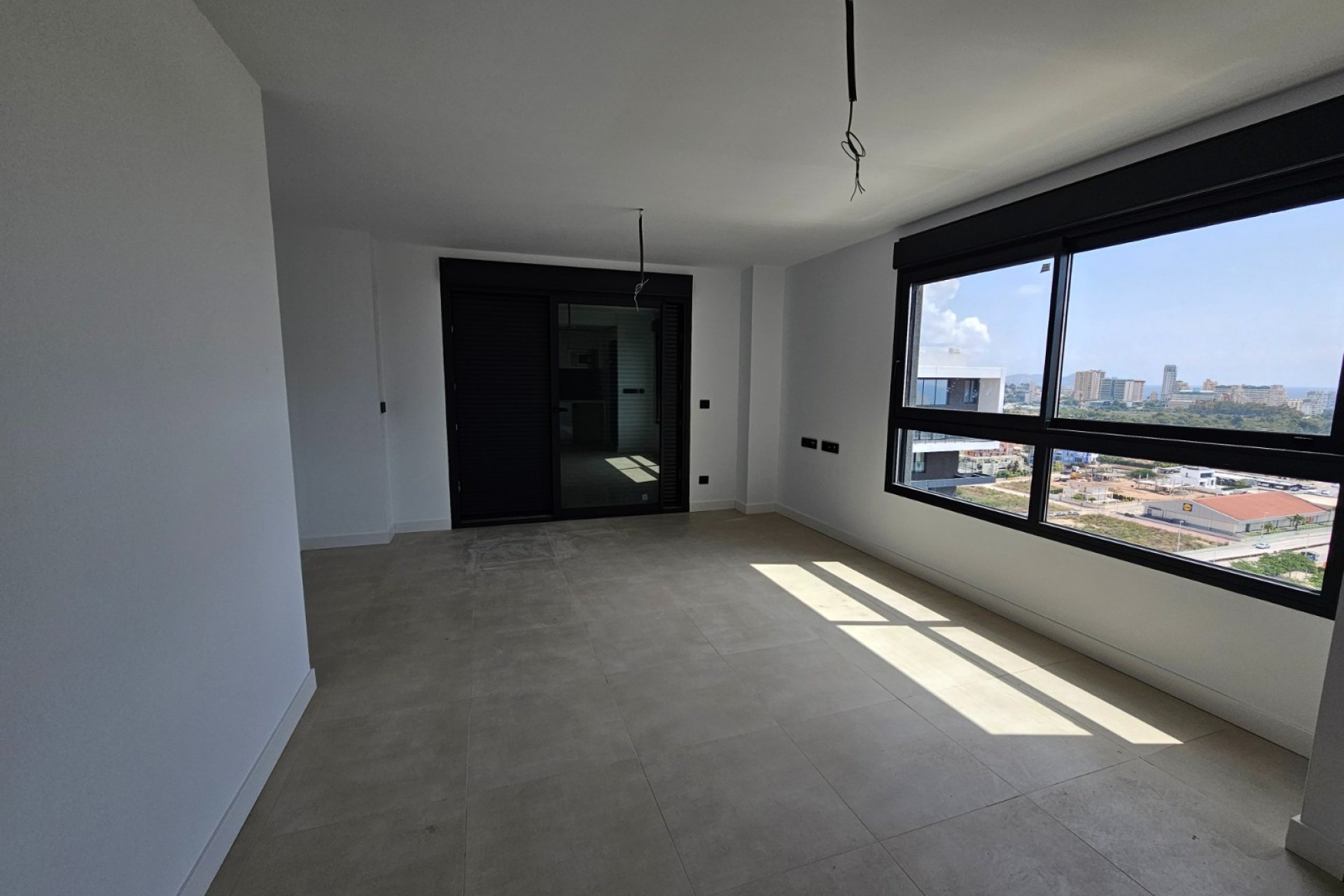 Living room - Flat with views in Calpe