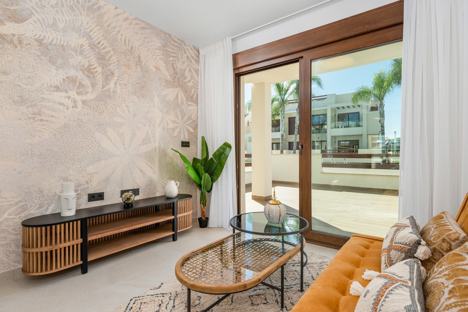 Living room - New construction bungalow in los Balcones (Torrevieja)