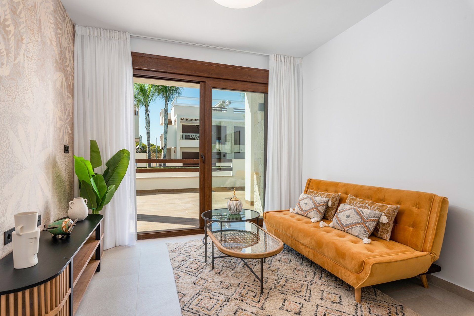 Living room - New construction bungalow in los Balcones (Torrevieja)