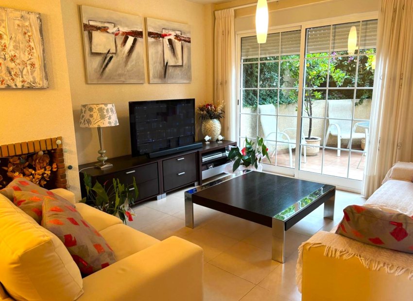 Living room - Semi-detached house in La Nucia (La Nucia - Alicante)