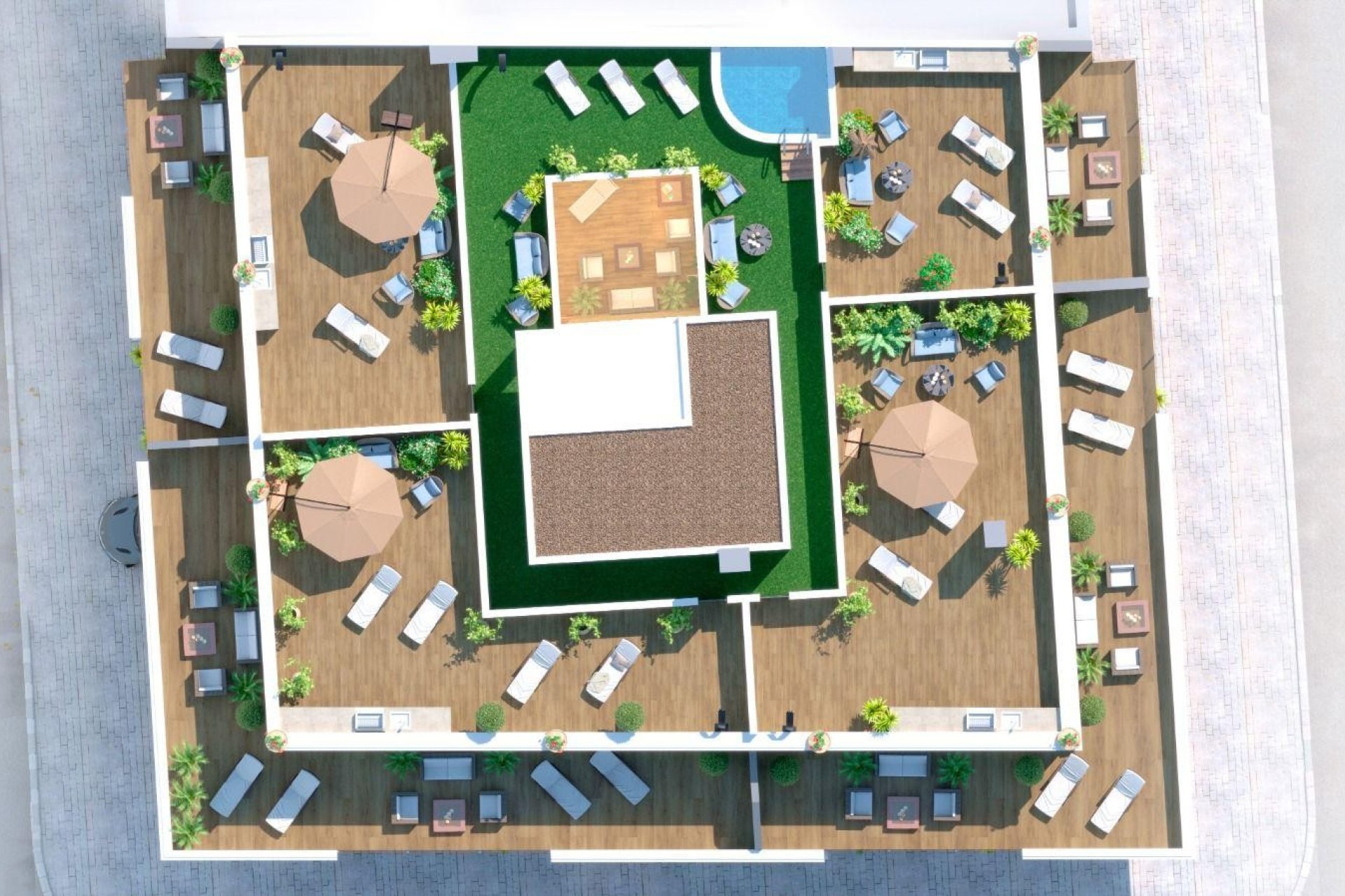 Neue Gebäude - Penthouse -
Torrevieja - Centro