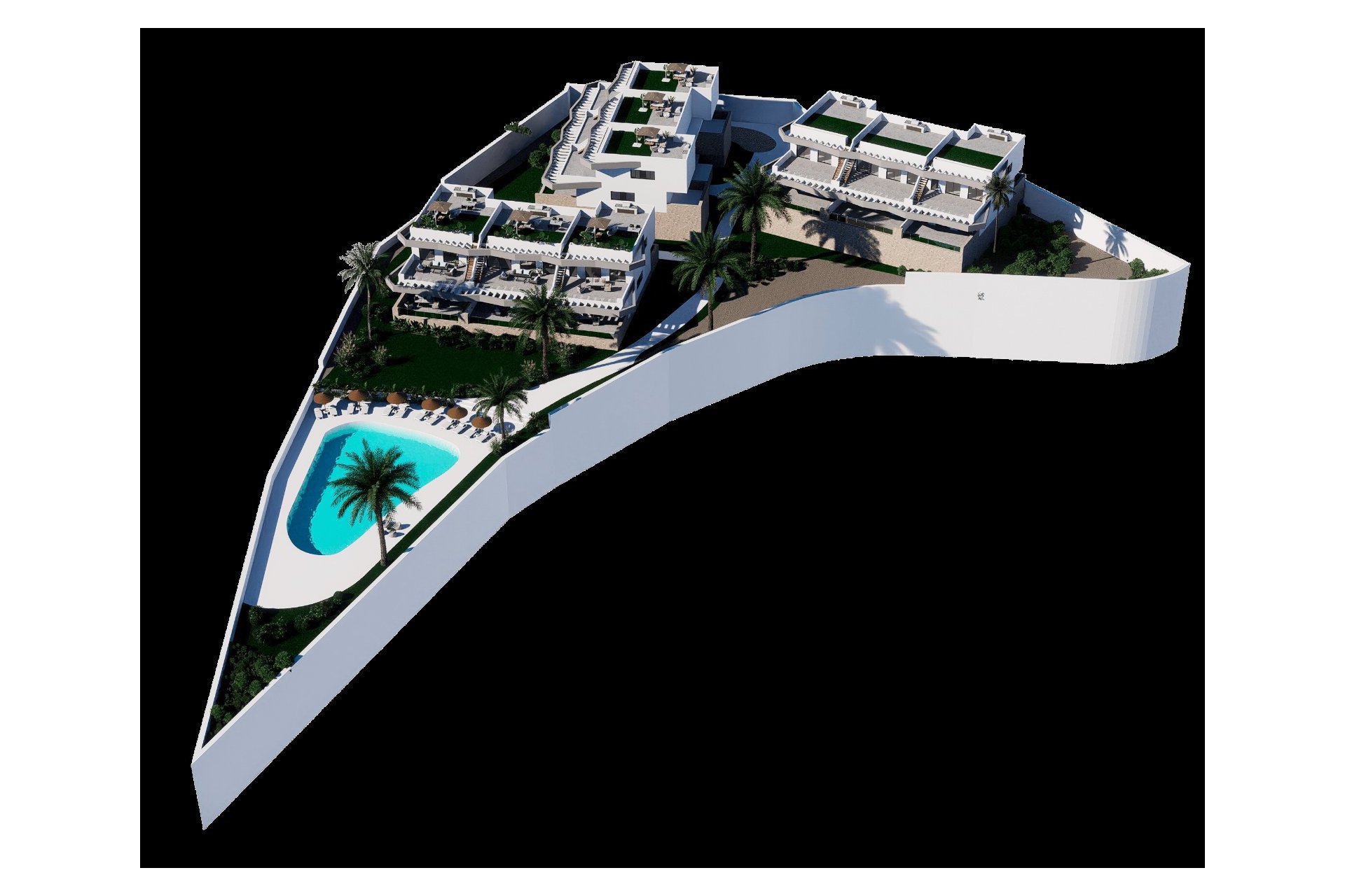 Neue Gebäude - Stadthaus -
Finestrat - Finestrat Urbanizaciones