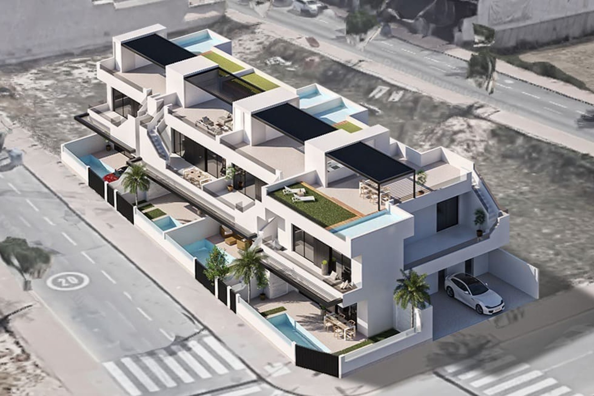 Neue Gebäude - Stadthaus -
San Pedro del Pinatar - San Pedro del Pinatar pueblo