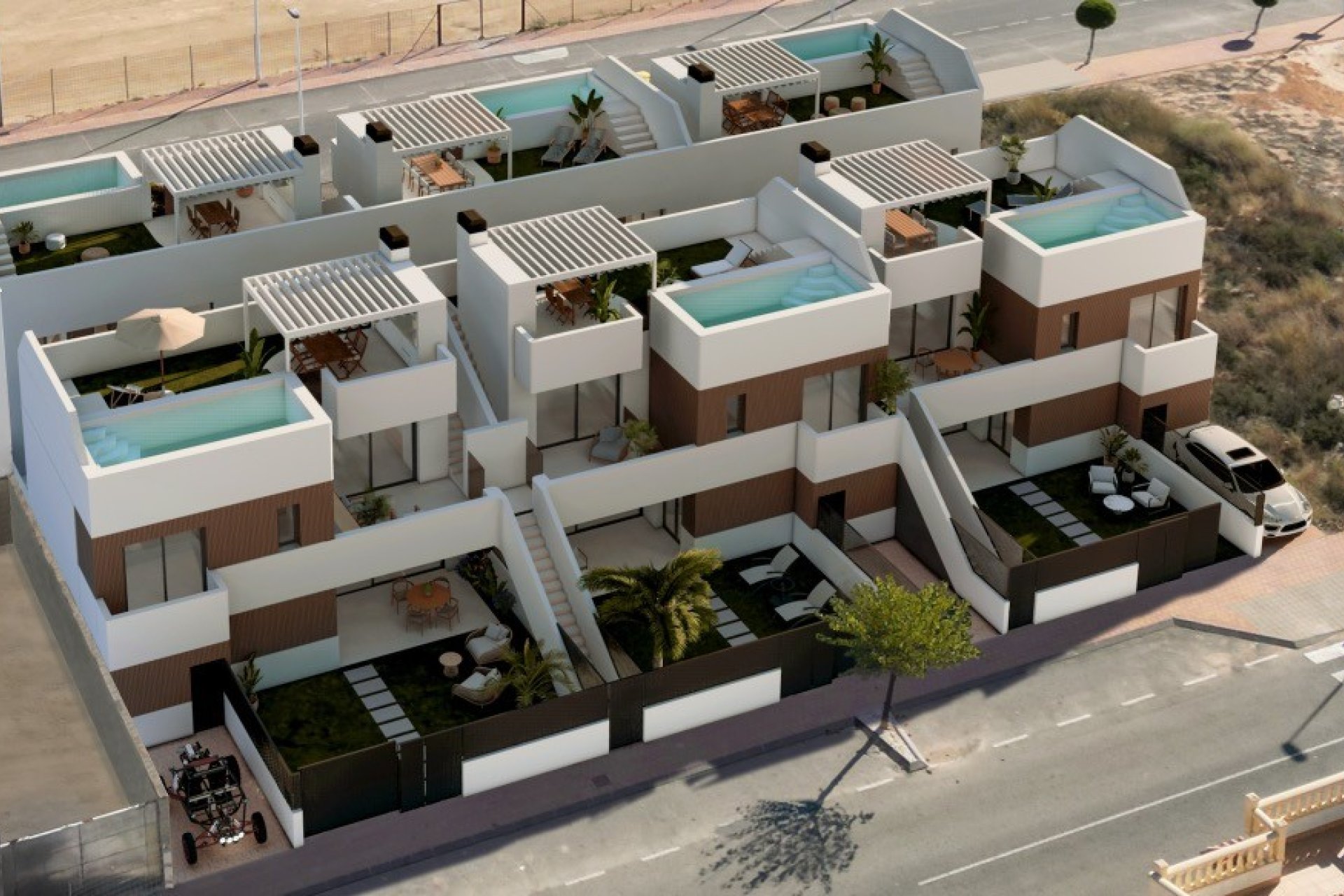 Neue Gebäude - Stadthaus -
San Pedro del Pinatar - San Pedro del Pinatar pueblo