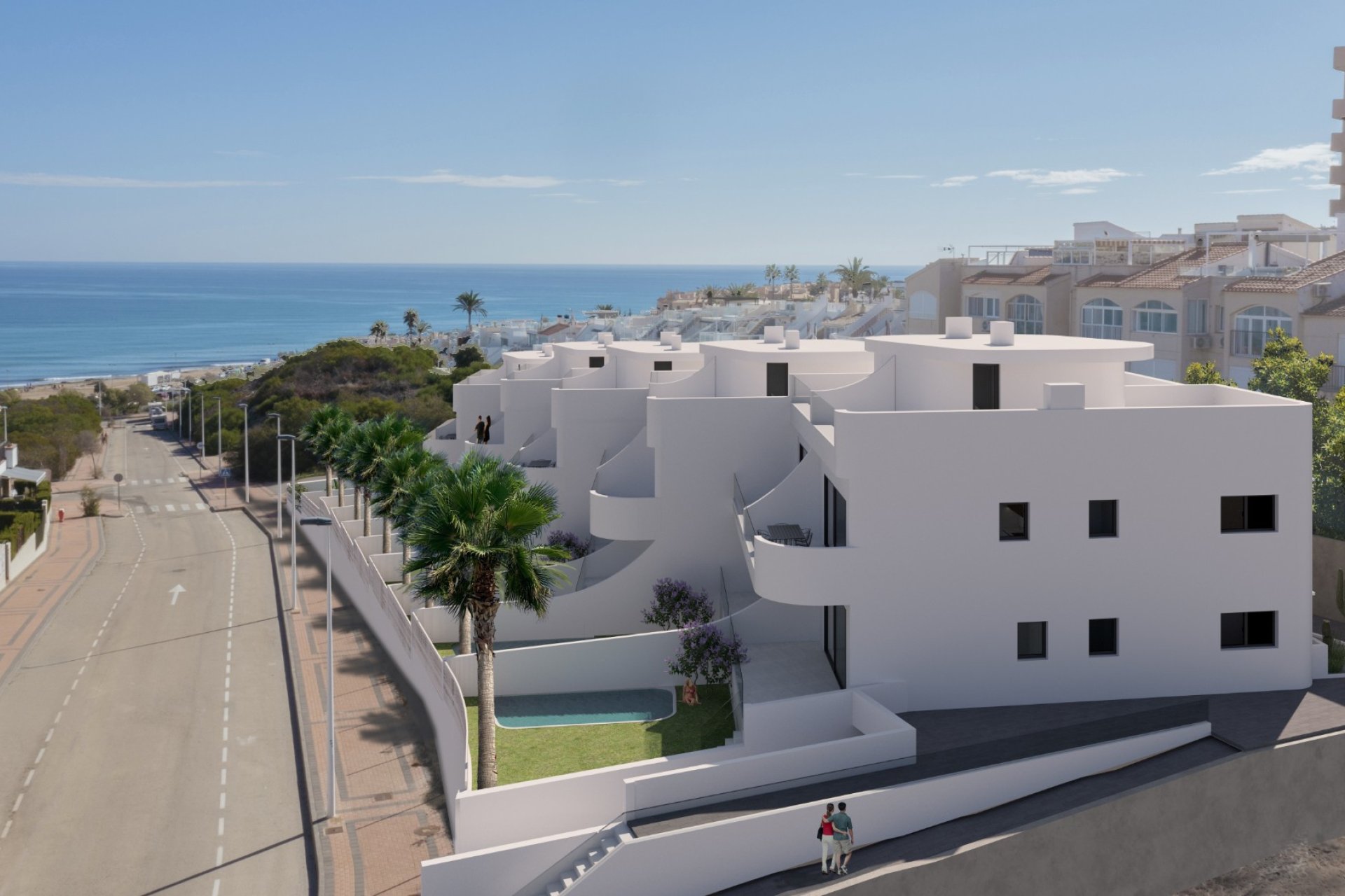 Neue Gebäude - Stadthaus -
Torrevieja - Torrelamata - La Mata