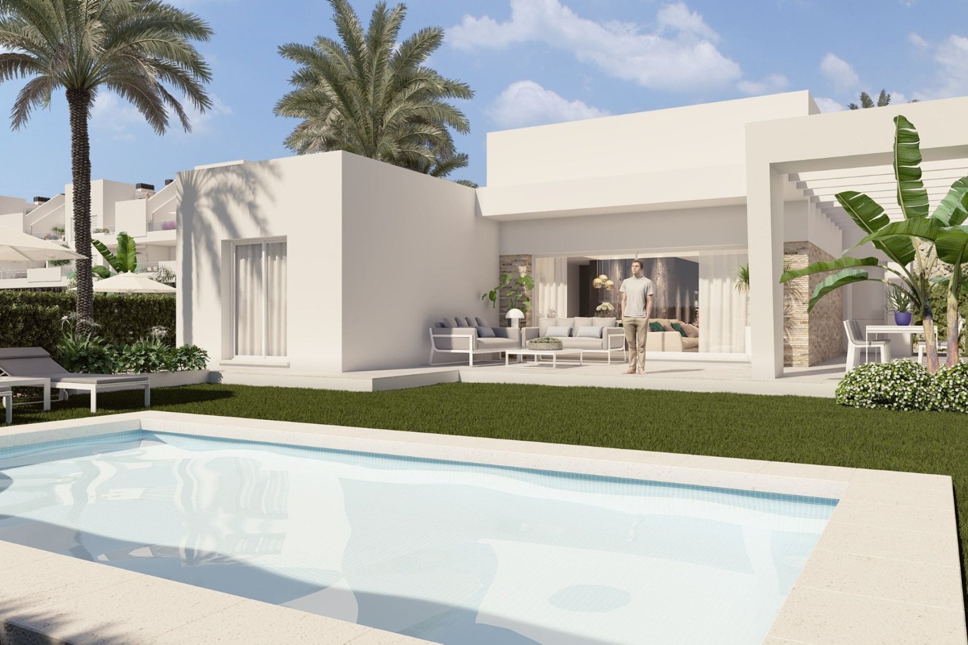 Neue Gebäude - Villa -
Algorfa