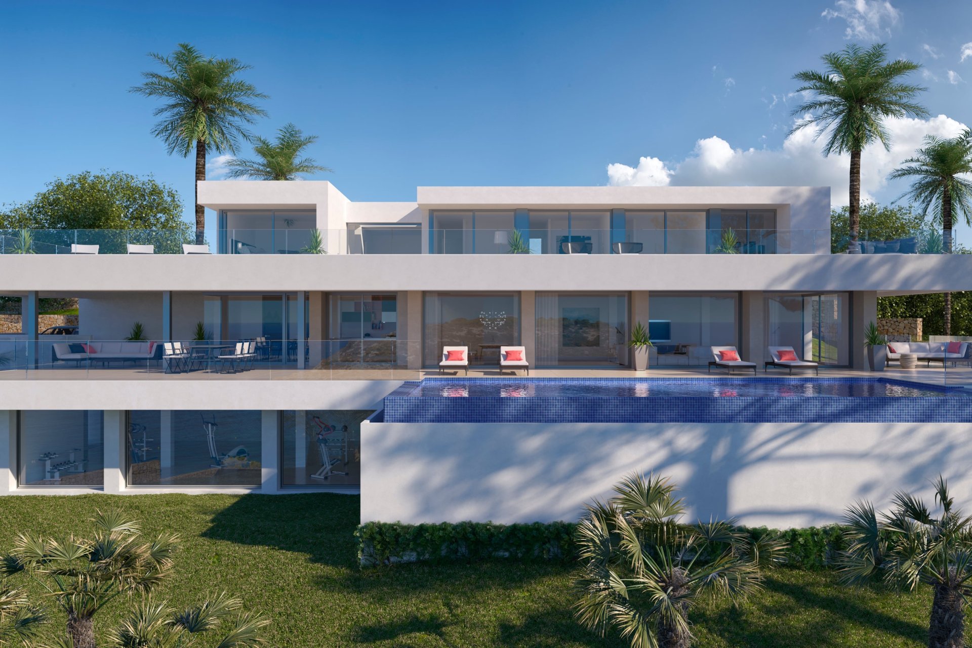 Neue Gebäude - Villa -
Benitachell - Cumbre del Sol