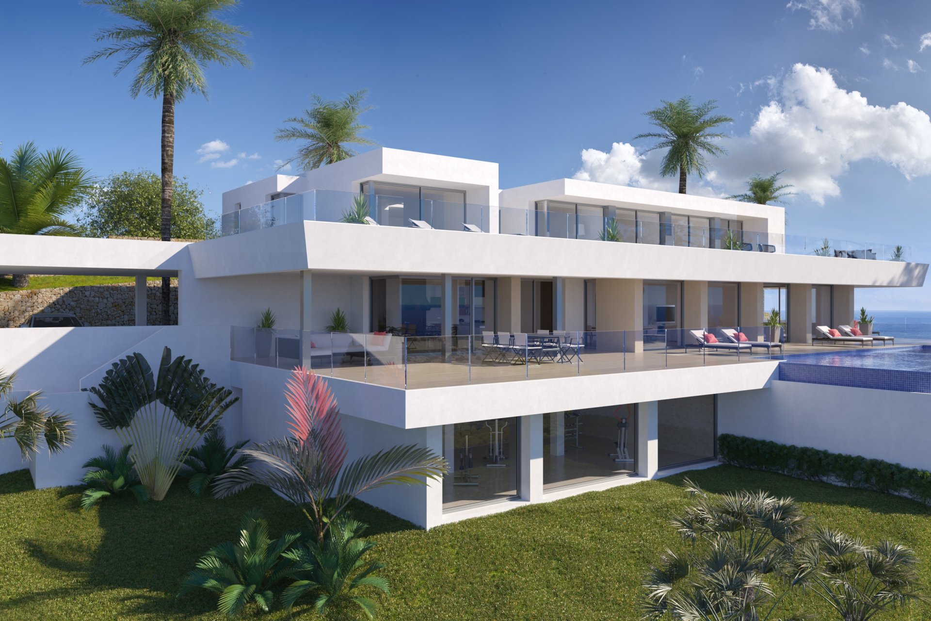 Neue Gebäude - Villa -
Benitachell - Cumbre del Sol