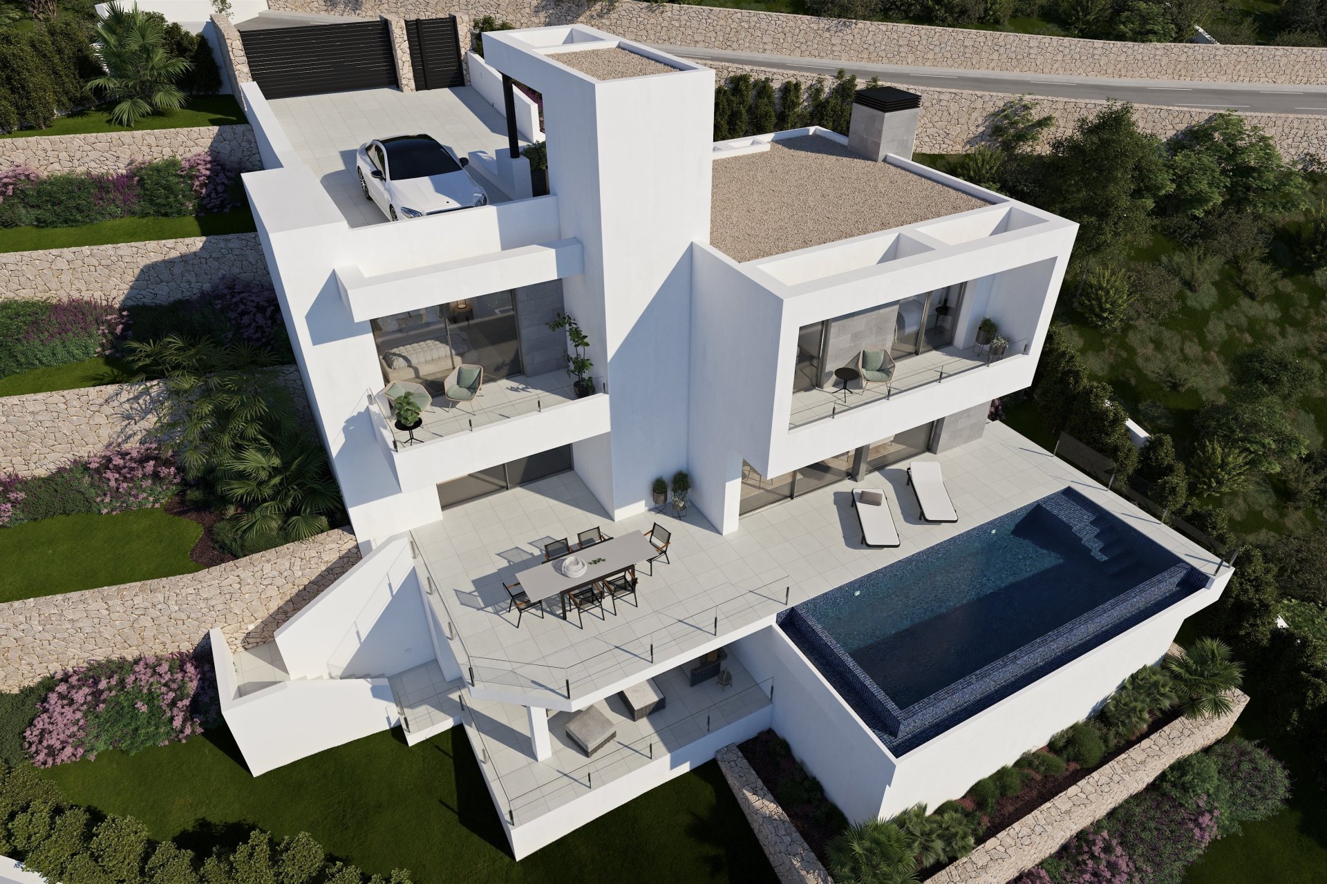 Neue Gebäude - Villa -
Benitachell - Cumbre del Sol