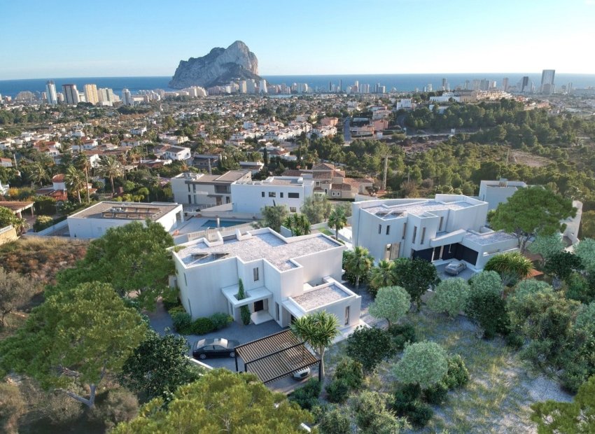 Neue Gebäude - Villa -
Calpe - Zona Playa del Bol - Puerto