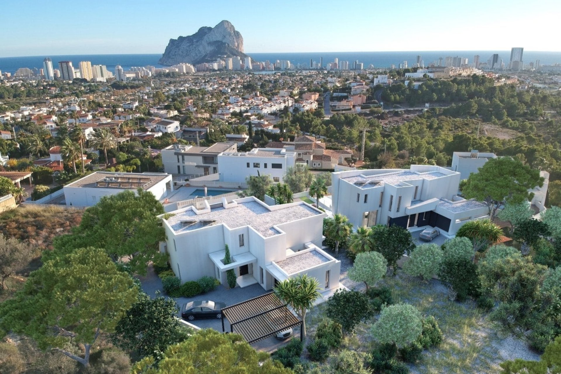 Neue Gebäude - Villa -
Calpe - Zona Playa del Bol - Puerto