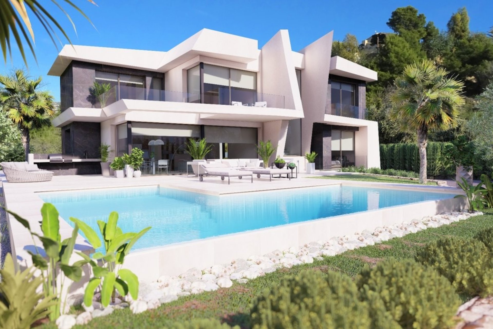 Neue Gebäude - Villa -
Calpe - Zona Playa del Bol - Puerto