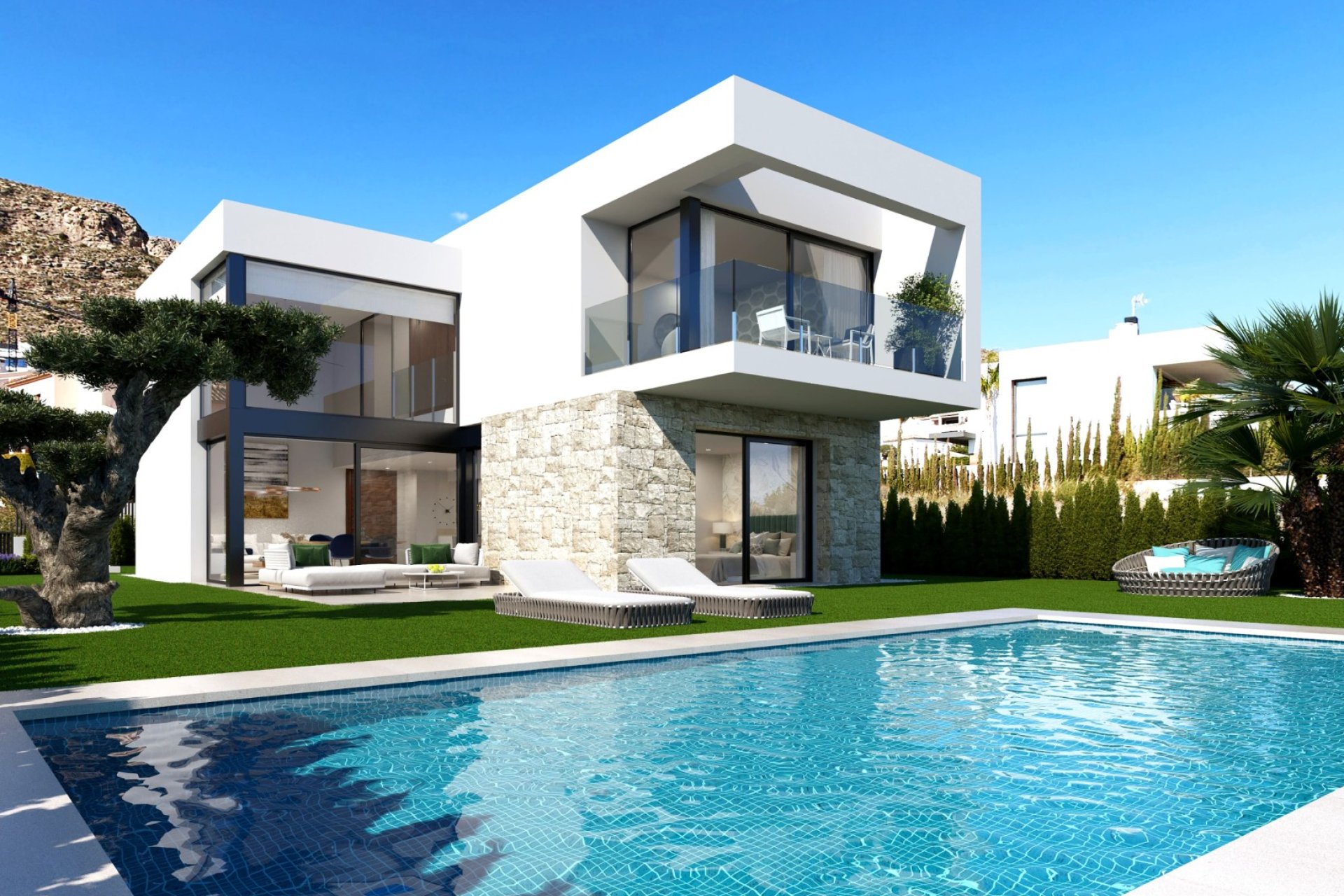 Neue Gebäude - Villa -
Finestrat - Finestrat Urbanizaciones
