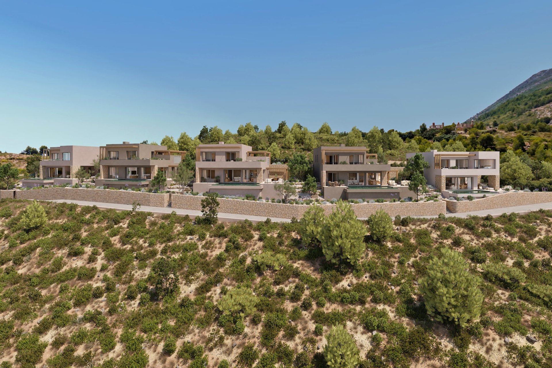Neue Gebäude - Villa -
Lliber - Vall de Pop