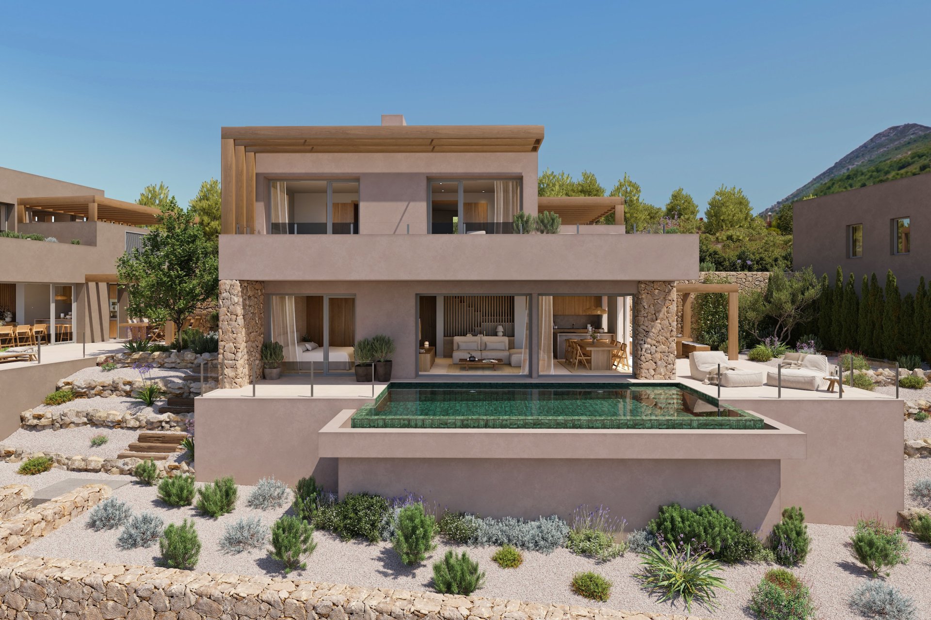 Neue Gebäude - Villa -
Lliber - Vall de Pop