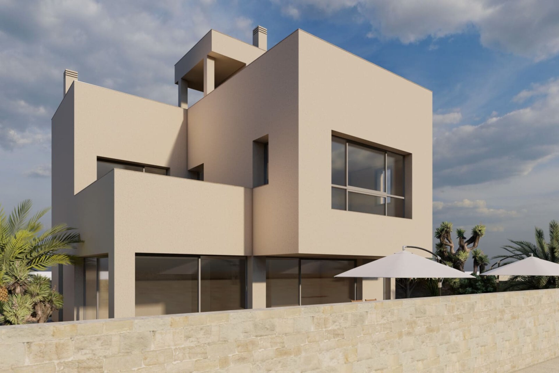 Neue Gebäude - Villa -
Pilar de la Horadada - playa de las Higuericas