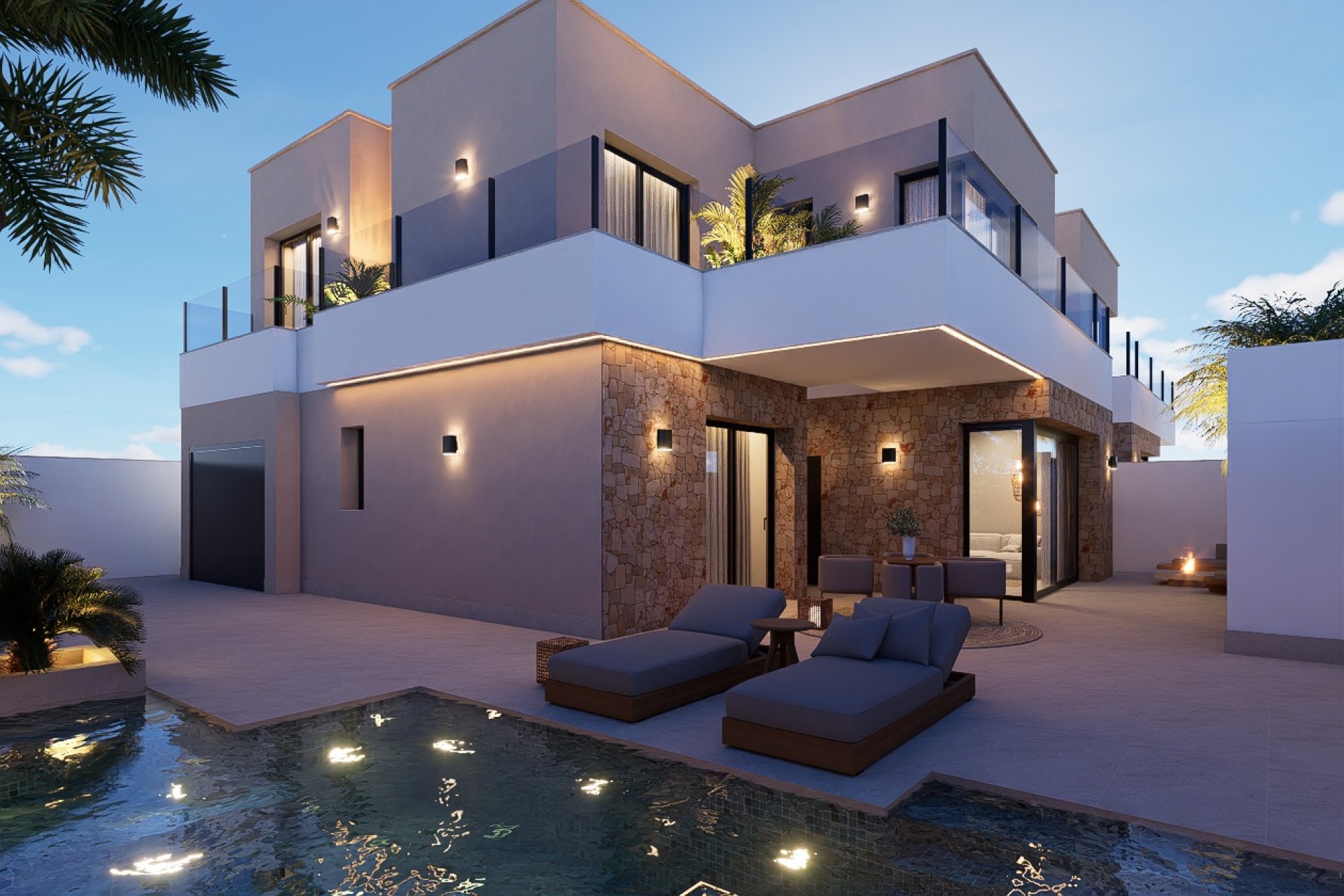 Neue Gebäude - Villa -
San Pedro del Pinatar - San Pedro del Pinatar pueblo