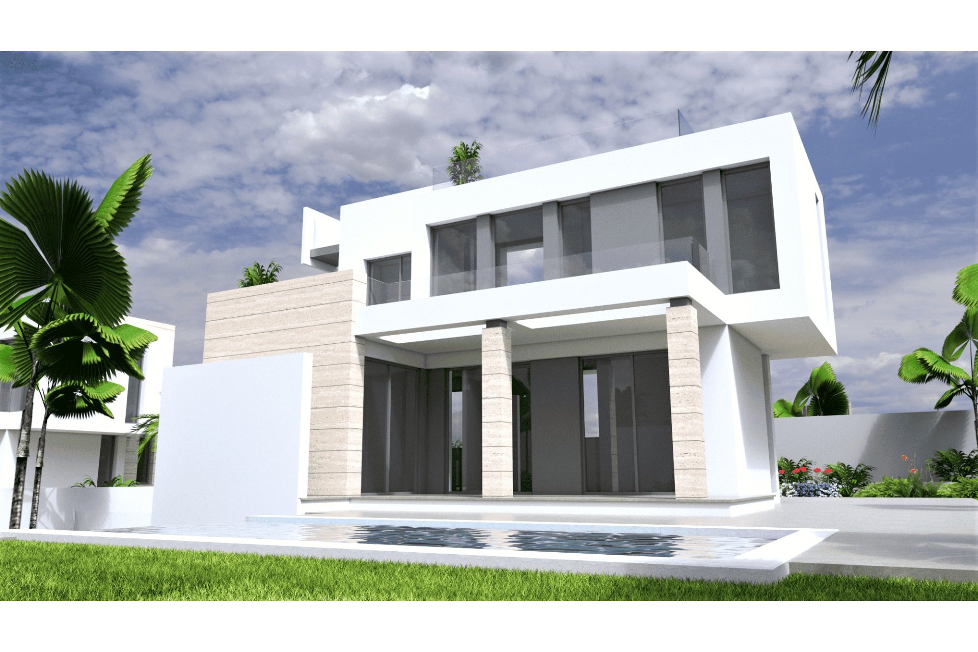 Neue Gebäude - Villa -
Torrevieja - Torrelamata - La Mata