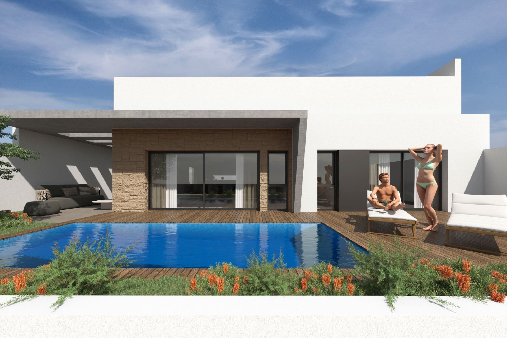 Neue Gebäude - Villa -
Torrevieja - Torrelamata - La Mata