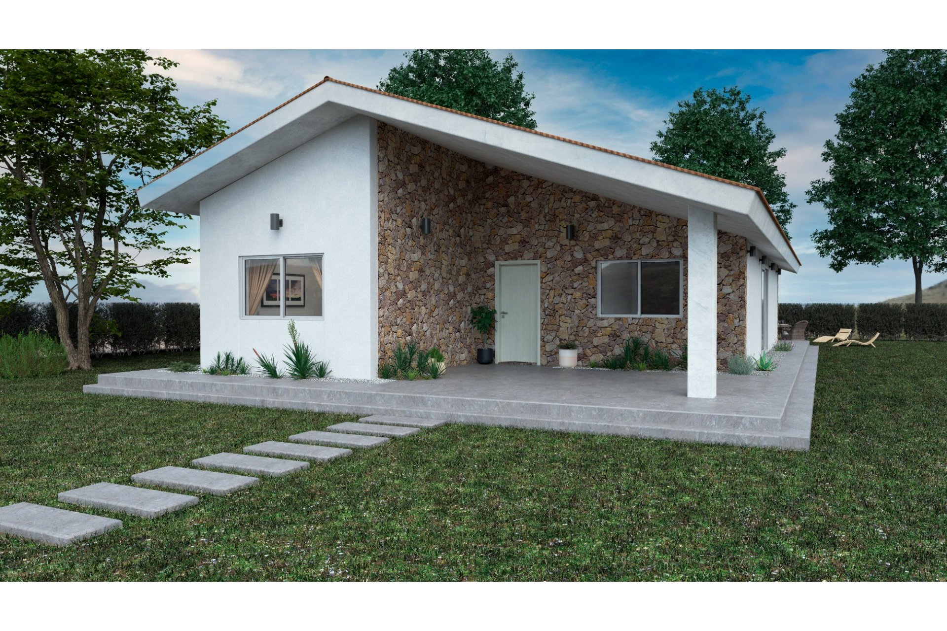 Neue Gebäude - Villa -
