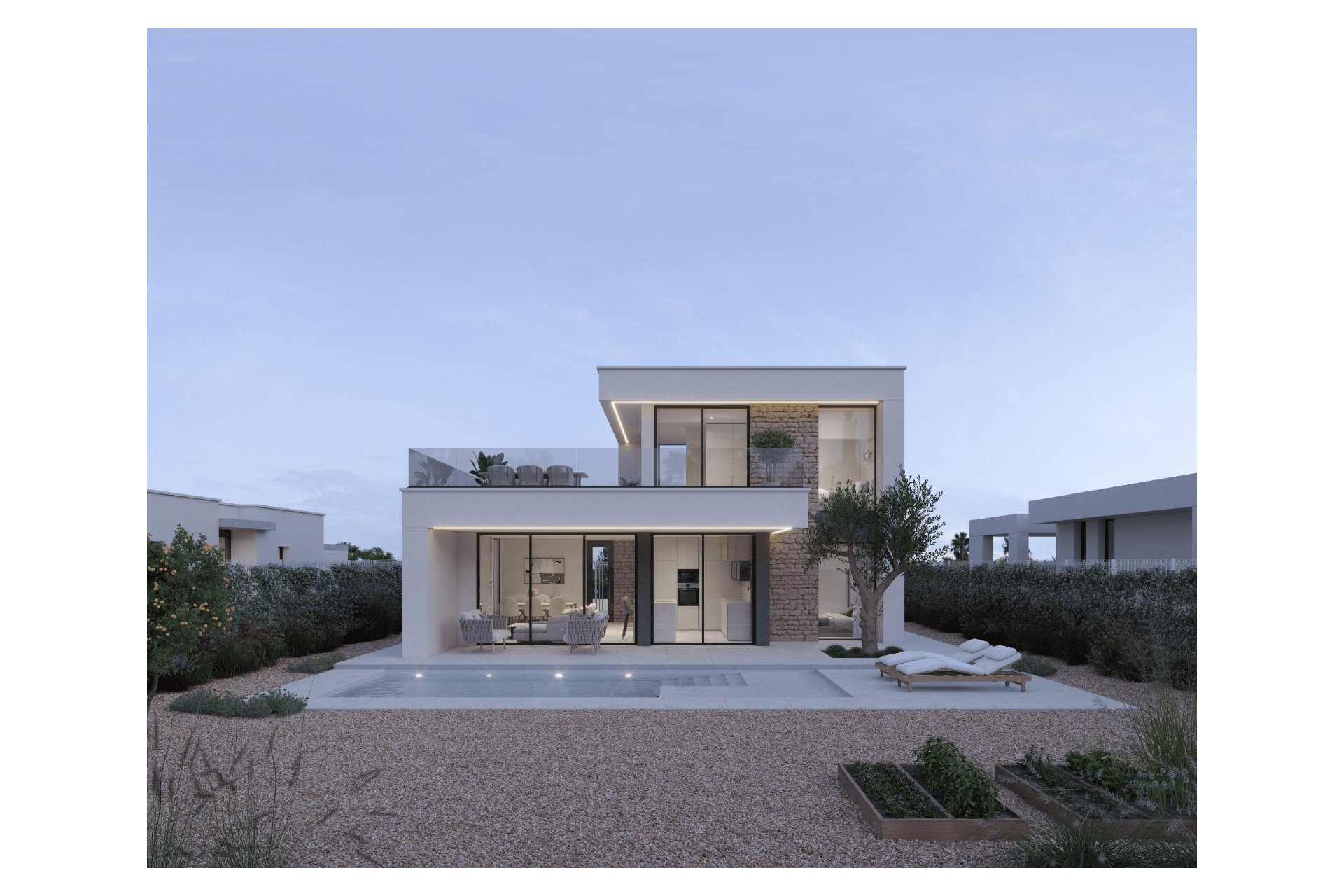 Neue Gebäude - Villa -
