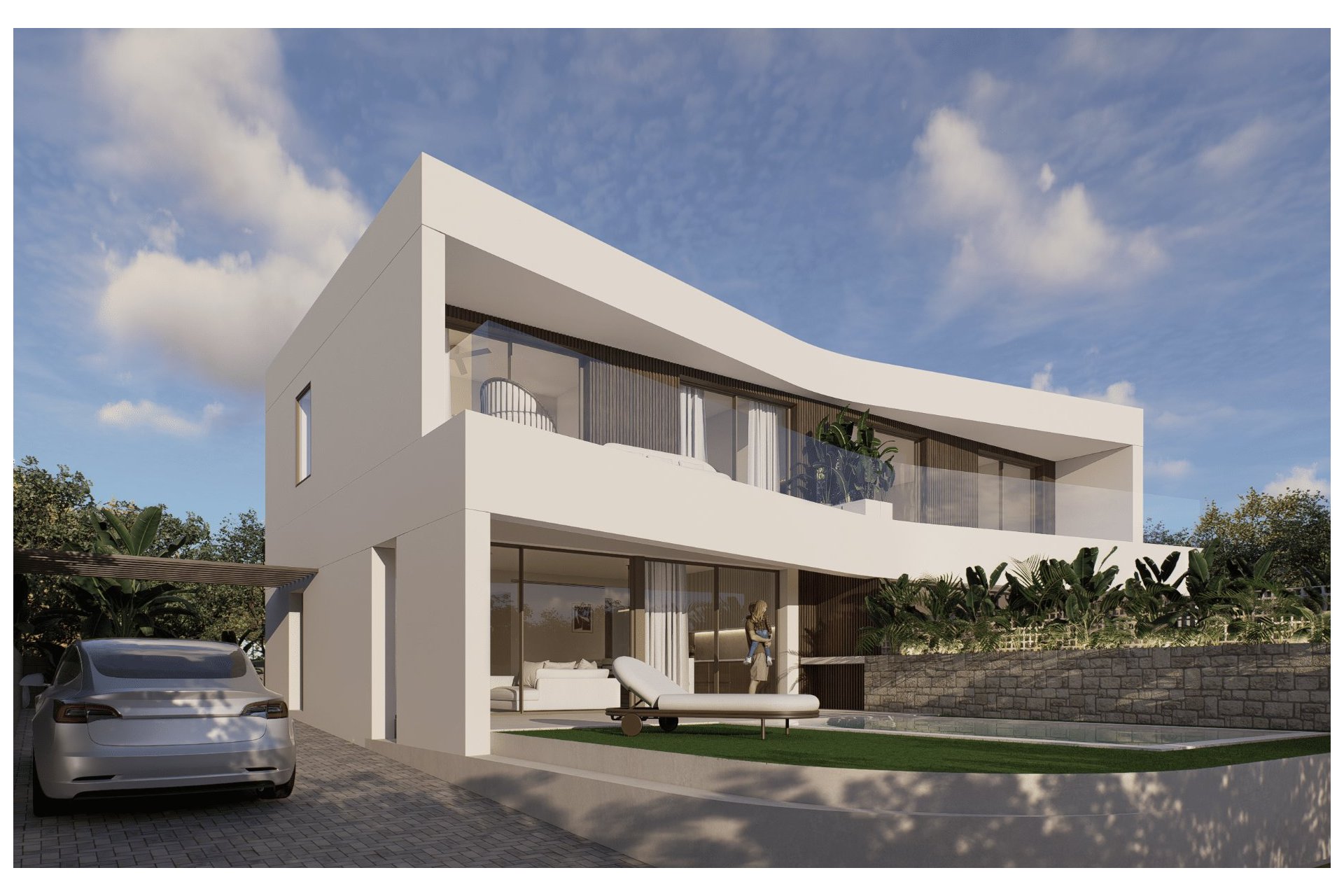 Neue Gebäude - Villa -
