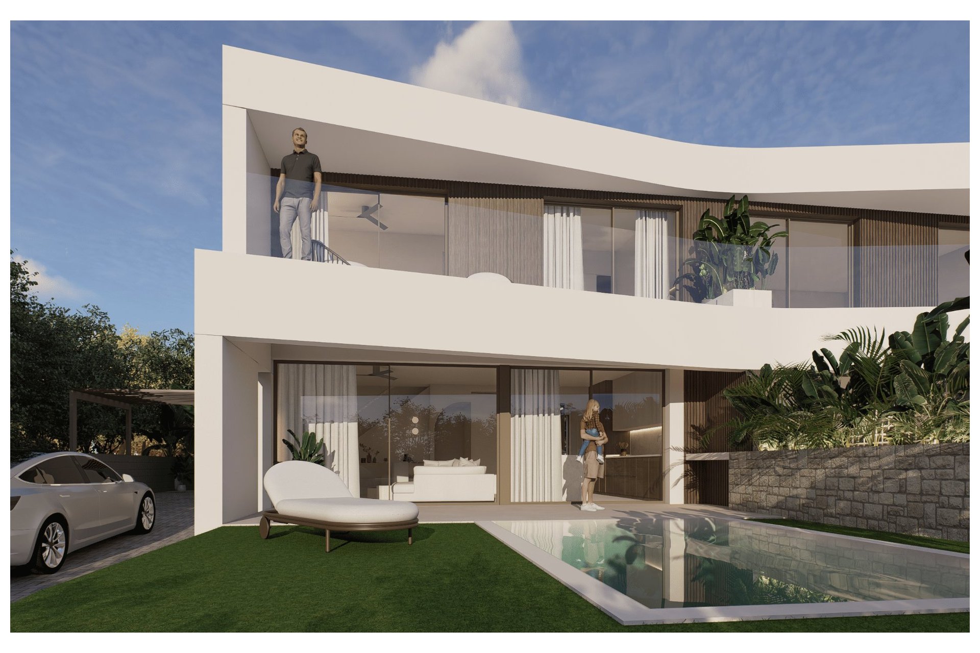 Neue Gebäude - Villa -
