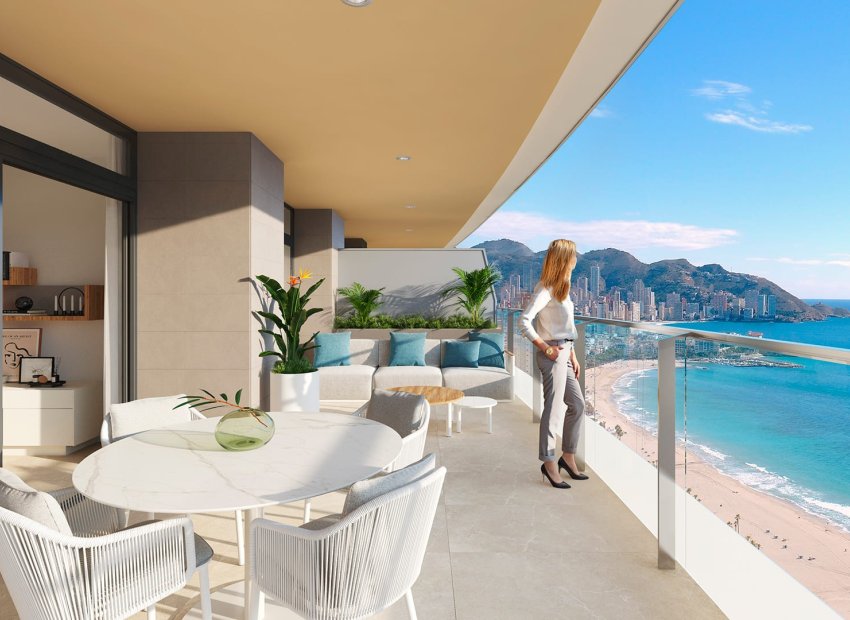 Neue Gebäude - Wohnung -
Benidorm - Zona de Poniente