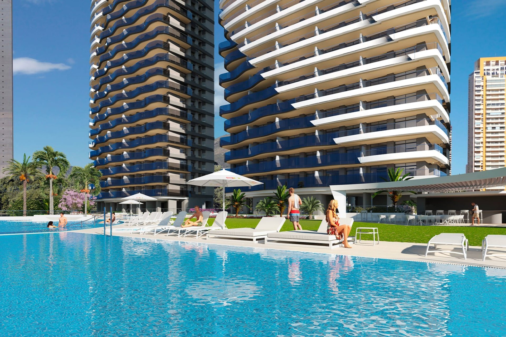 Neue Gebäude - Wohnung -
Benidorm - Zona de Poniente