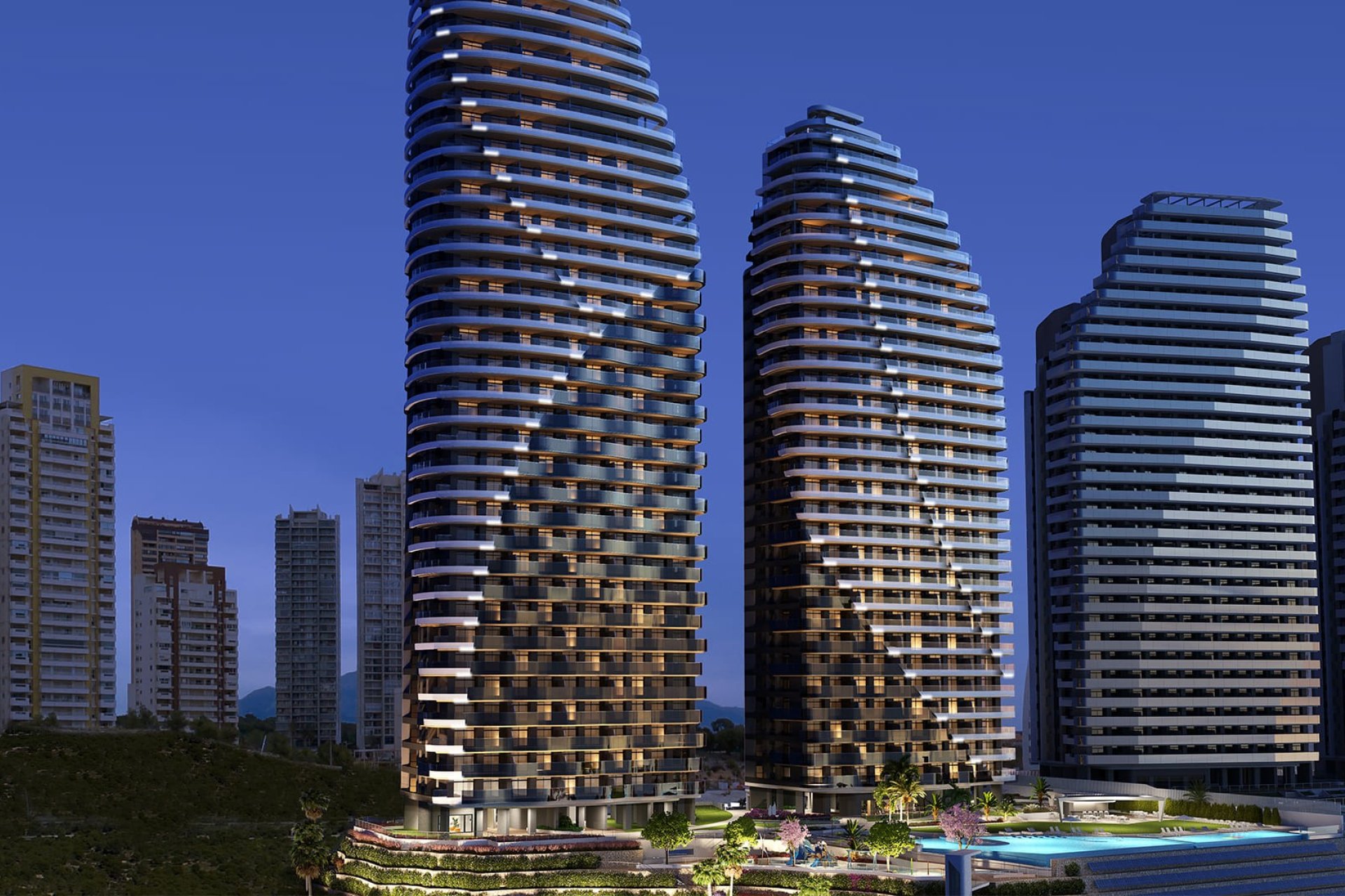 Neue Gebäude - Wohnung -
Benidorm - Zona de Poniente