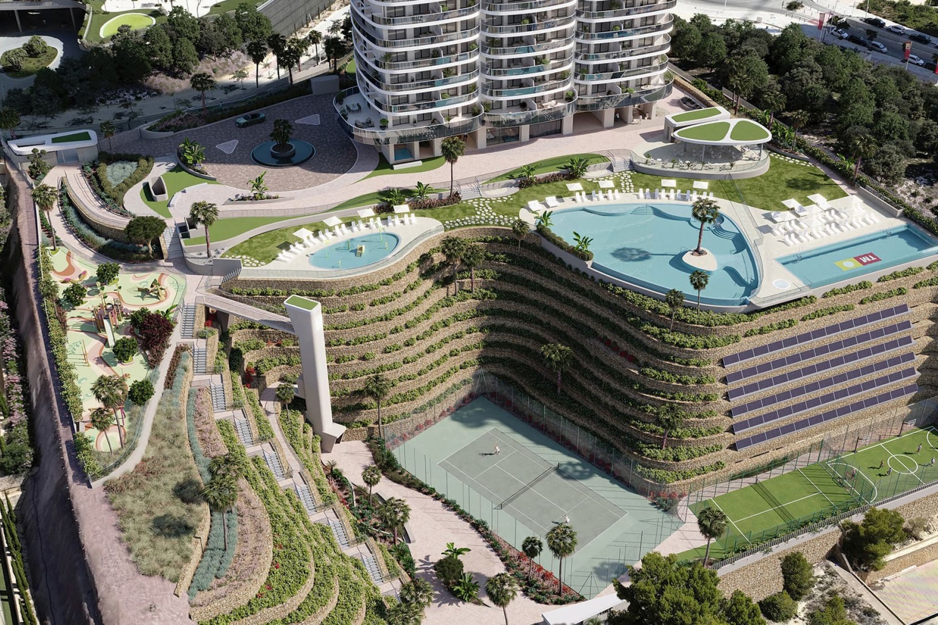 Neue Gebäude - Wohnung -
Benidorm - Zona de Poniente