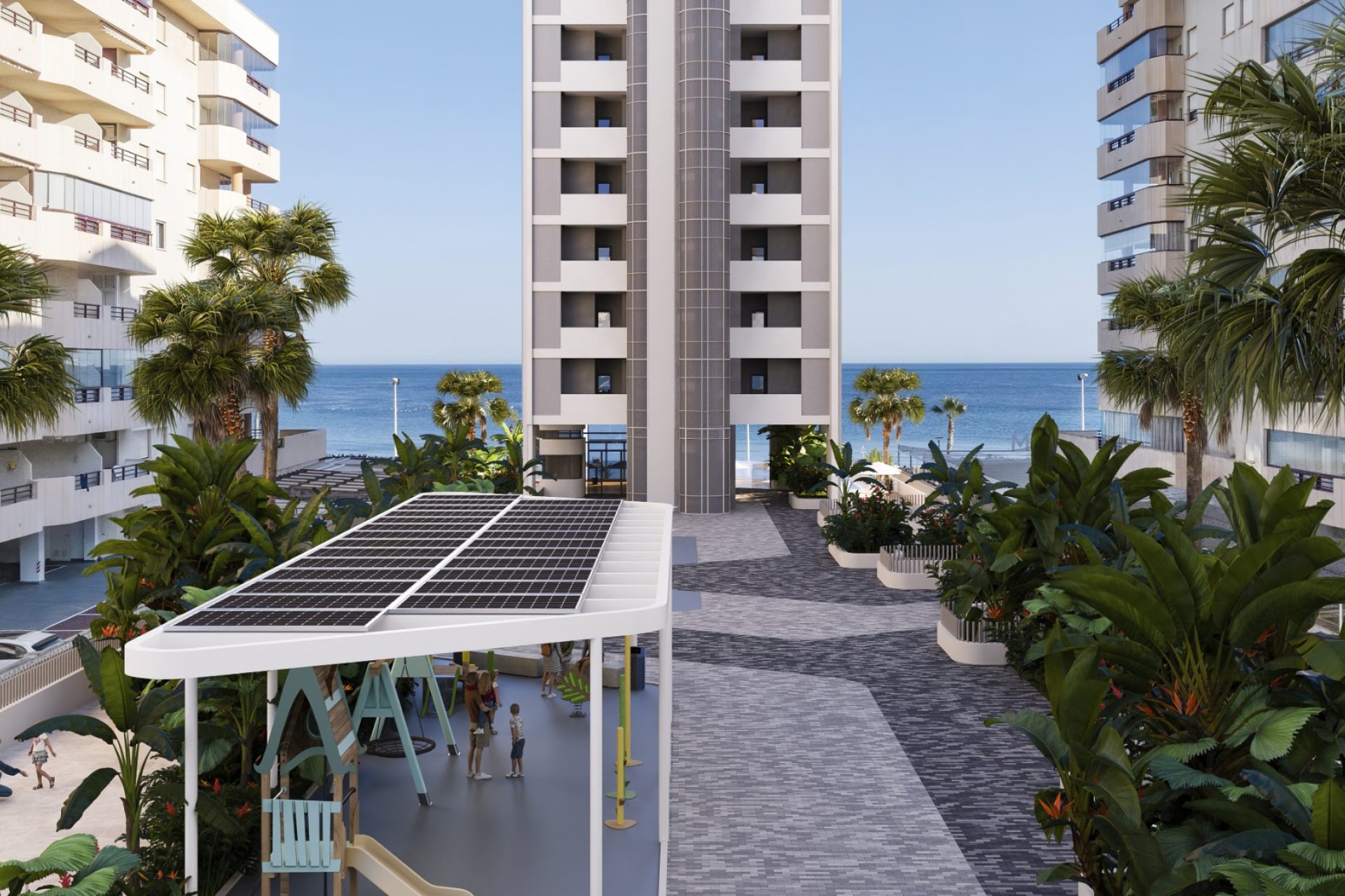 Neue Gebäude - Wohnung -
Calpe - Zona Levante - Playa Fossa