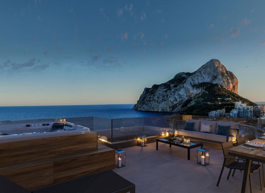 Neue Gebäude - Wohnung -
Calpe - Zona Levante - Playa Fossa