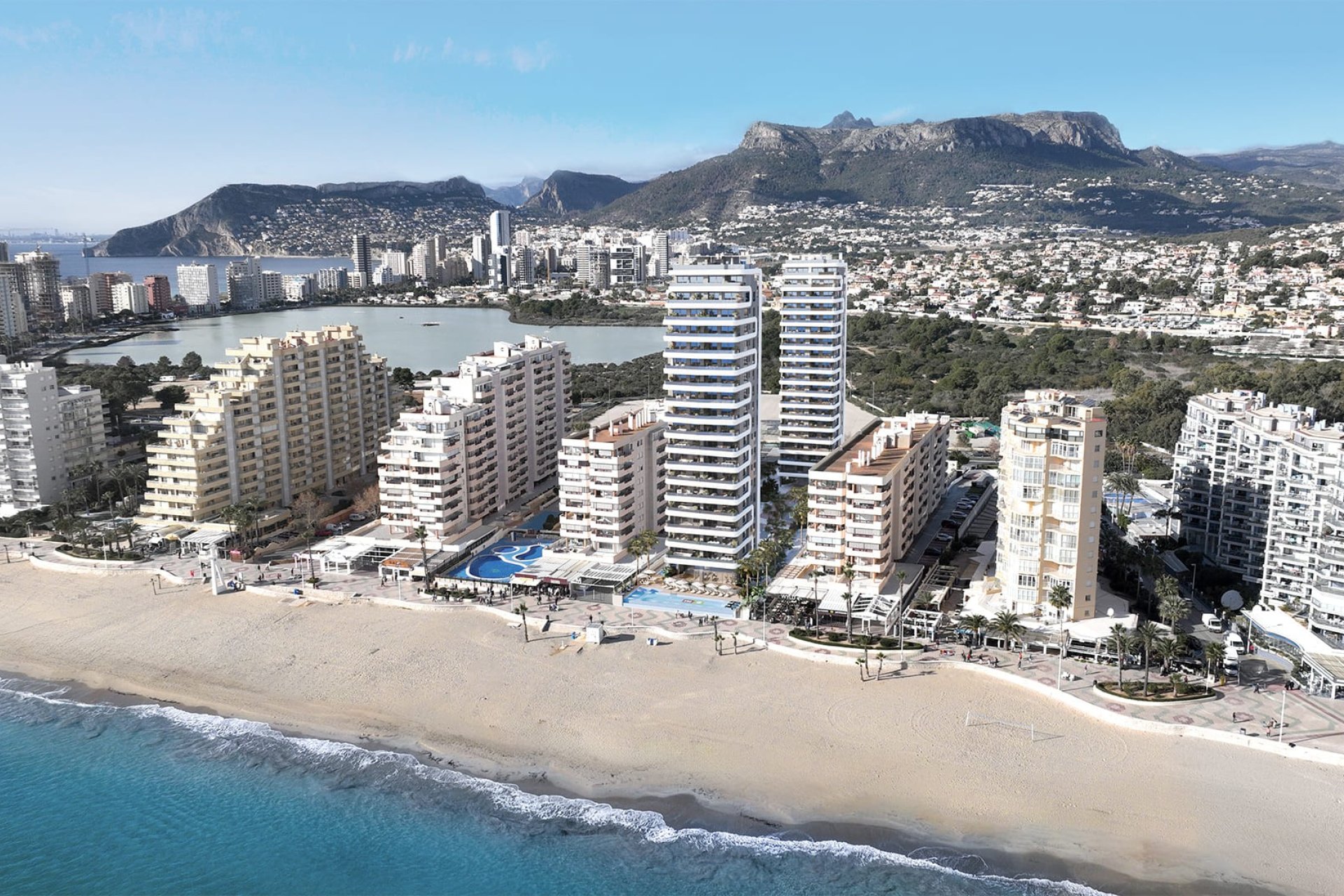 Neue Gebäude - Wohnung -
Calpe - Zona Levante - Playa Fossa