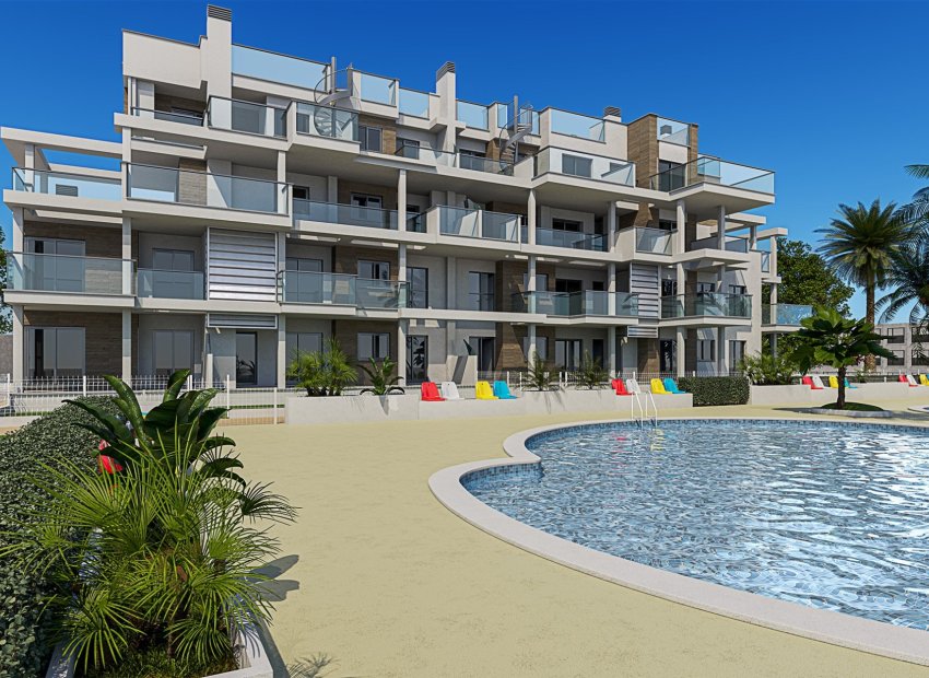 Neue Gebäude - Wohnung -
Denia - Bovetes