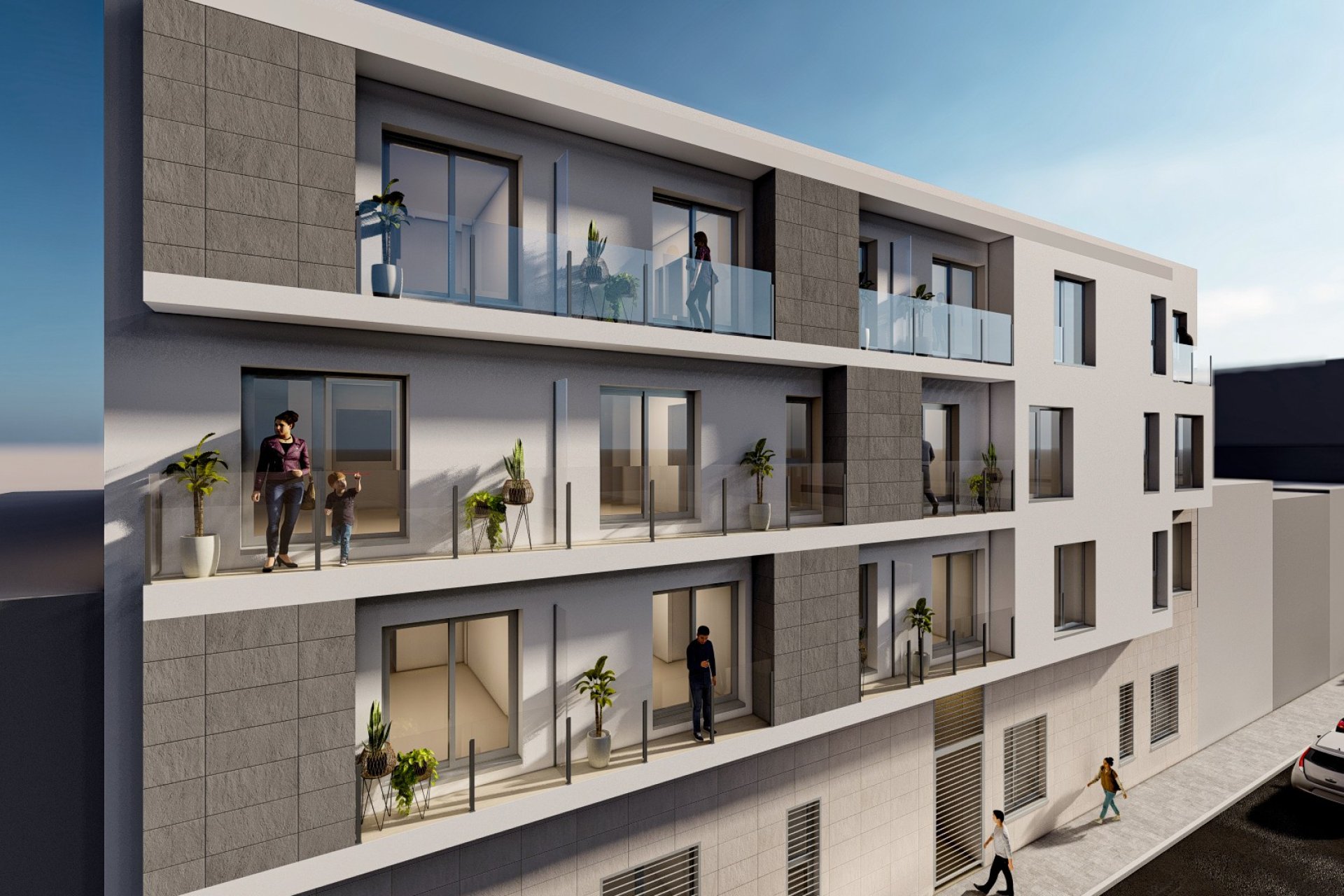 Neue Gebäude - Wohnung -
Gandía - 