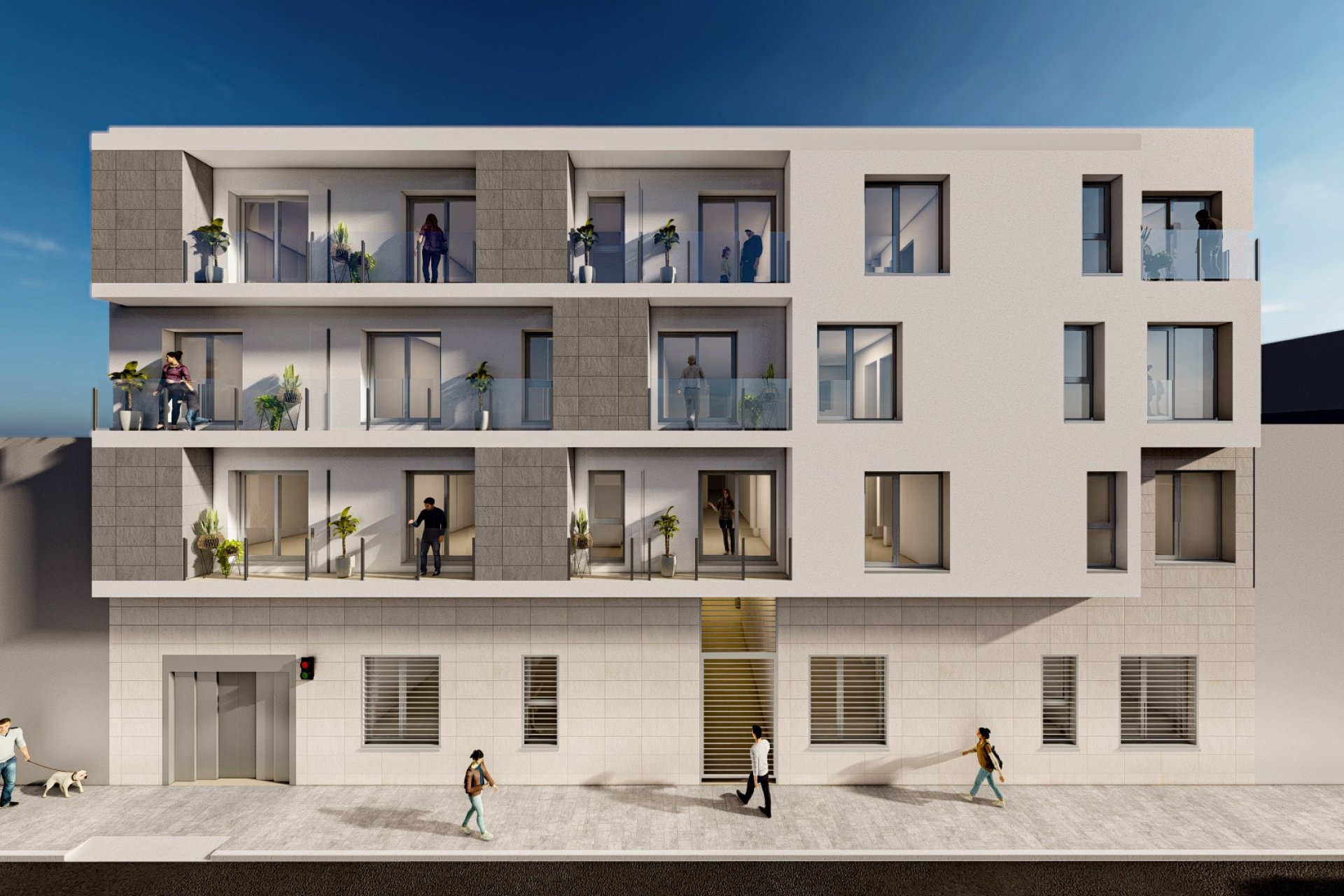 Neue Gebäude - Wohnung -
Gandía - 