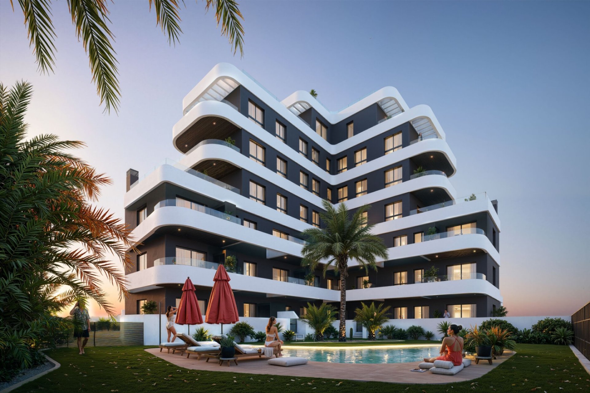 Neue Gebäude - Wohnung -
Guardamar del Segura - Guardamar pueblo