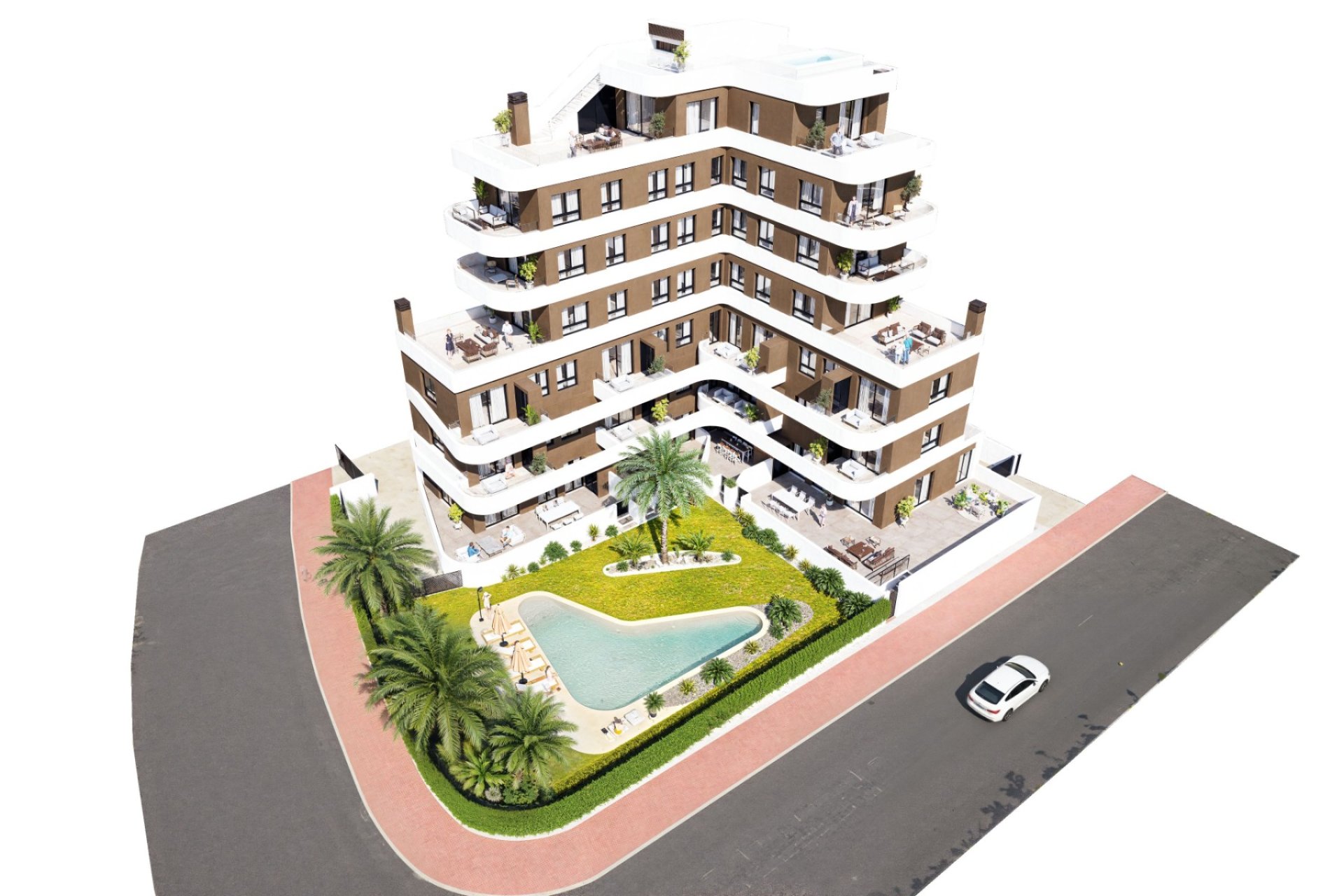 Neue Gebäude - Wohnung -
Guardamar del Segura - Guardamar pueblo